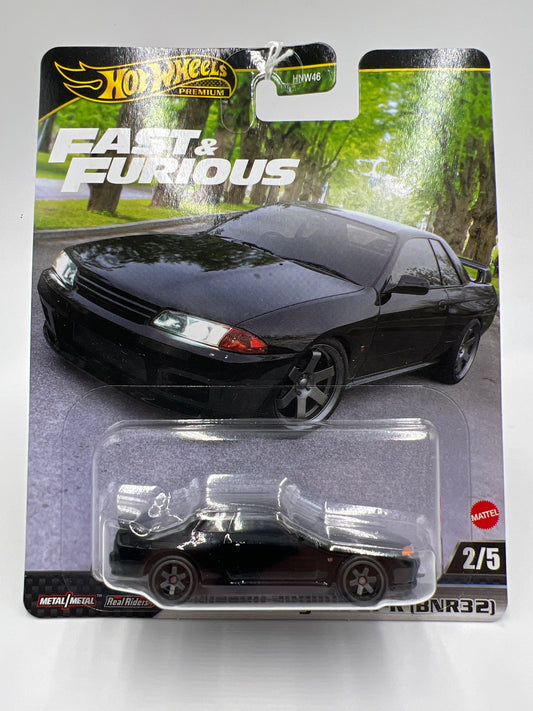2025 Hot Wheels Premium Fast & Furious #2 Nissan Skyline GT-R BNR32 Black 247E