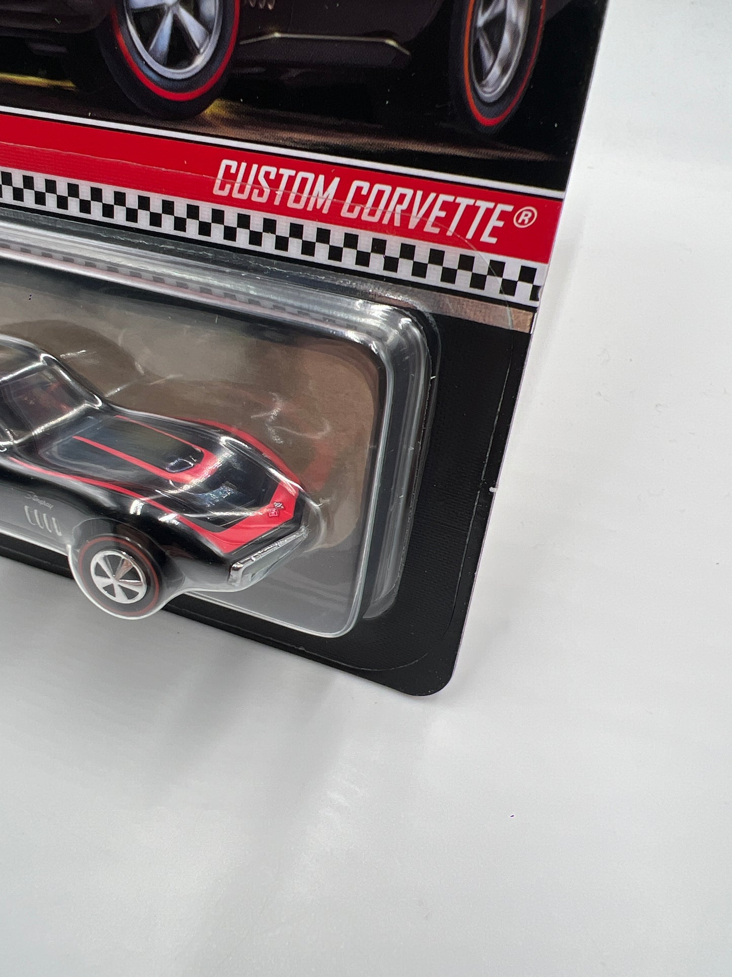 2022 Hot Wheels RLC #5455/25000 Custom Corvette Black W/Protector