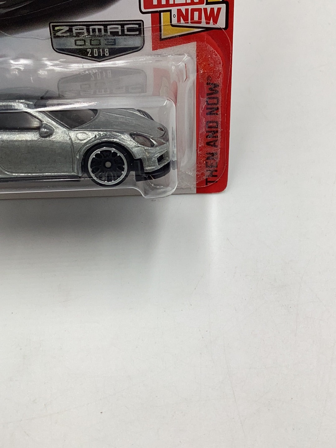 2018 Hot Wheels #196 Porsche 911 GT3 RS Zamac #3 W/ protector