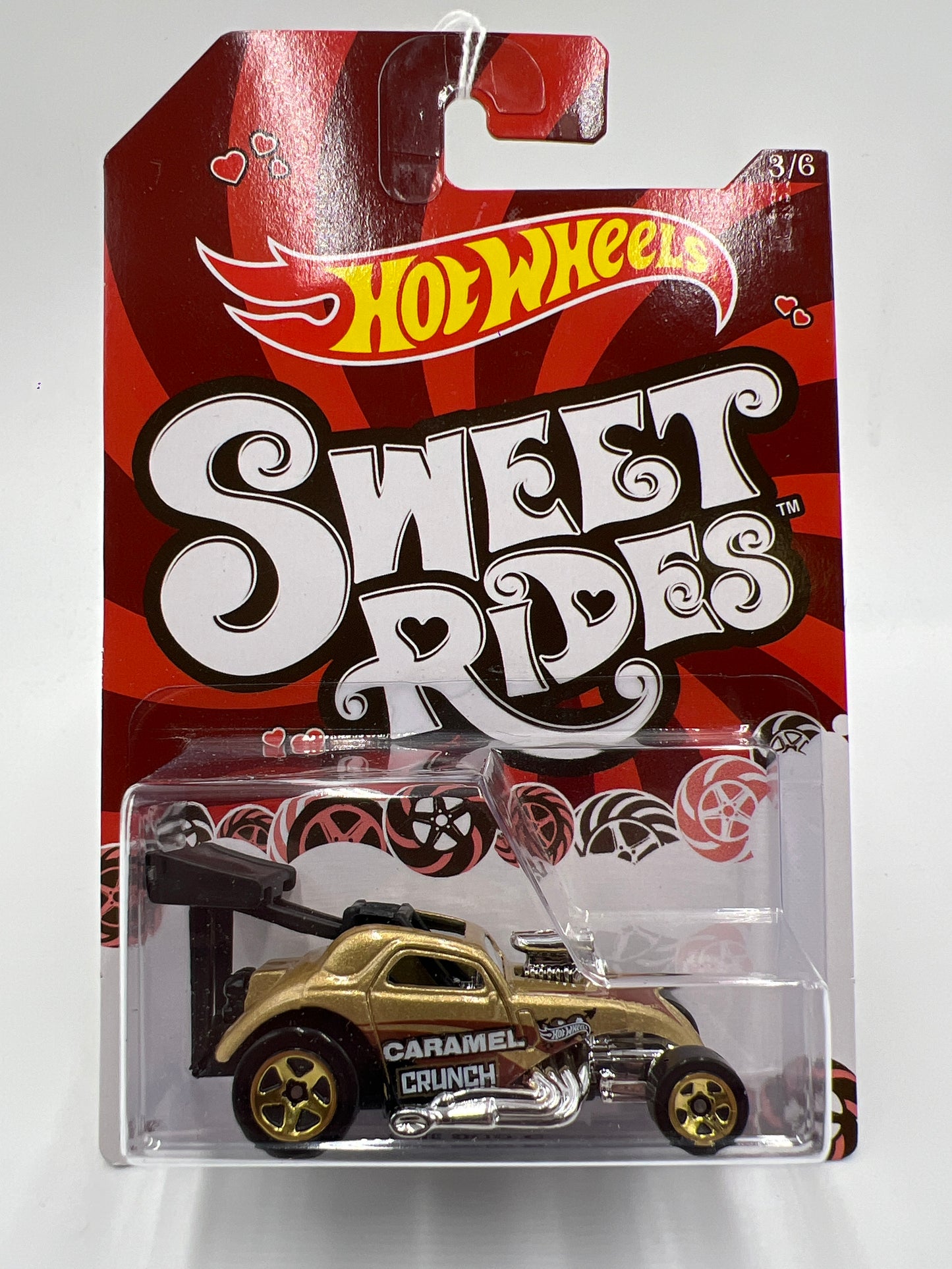 Hot Wheels Sweet Rides #3 Fiat 500 C Gold Caramel Crunch 152D