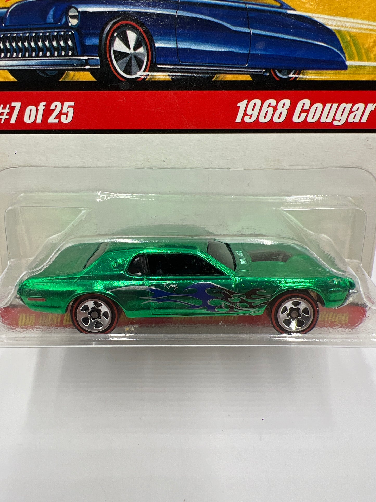 Hot Wheels Classics Series 1 #7 1968 Mercury Cougar Green