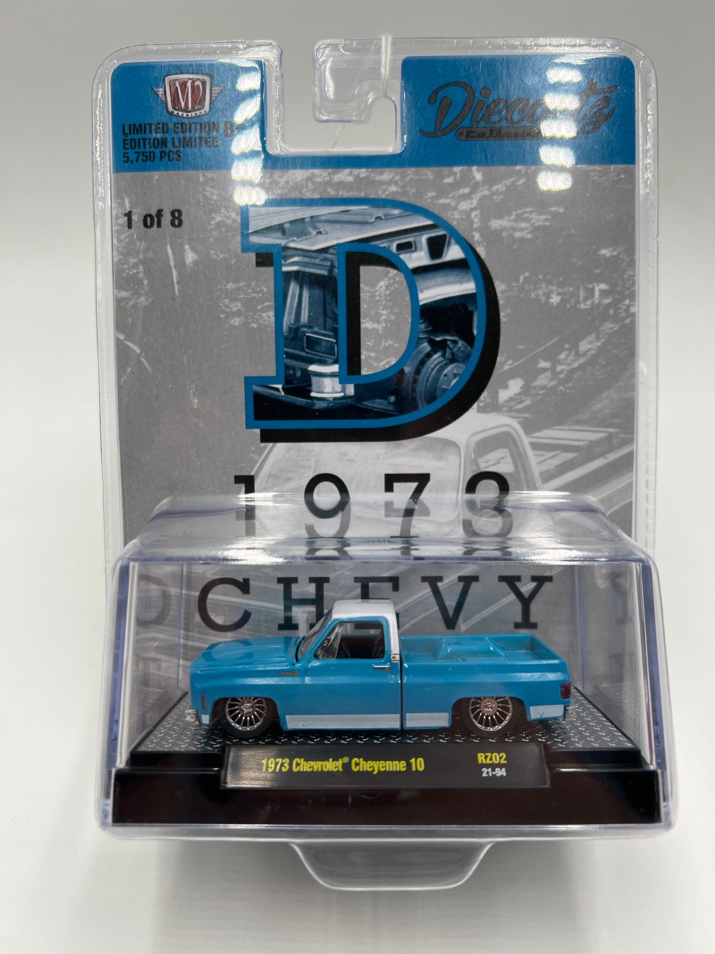 M2 Machines Diecastz 1973 Chevy Trucks Full Set Of 8 RZ02