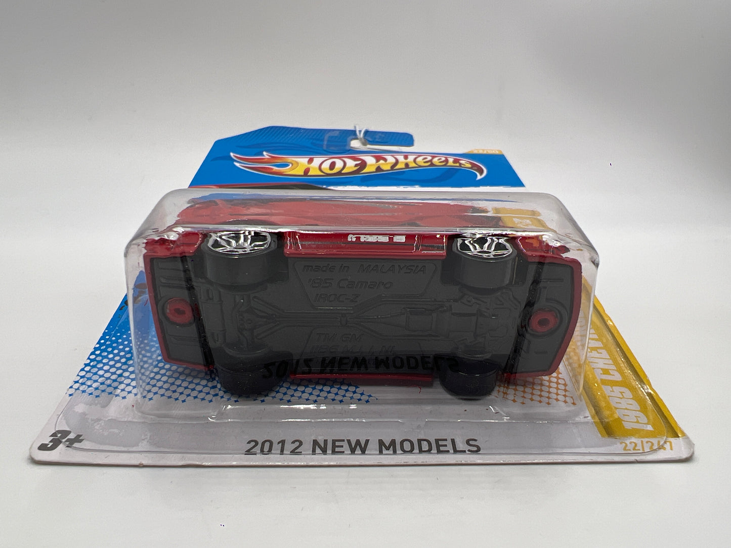 2012 Hot Wheels New Models #22 1985 Chevrolet Camaro IROC-Z Red SR