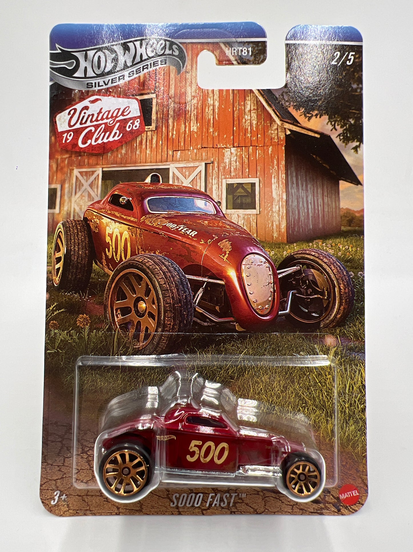 2025 Hot Wheels Silver Series Vintage Club Grand Prix Complete Set With Chase