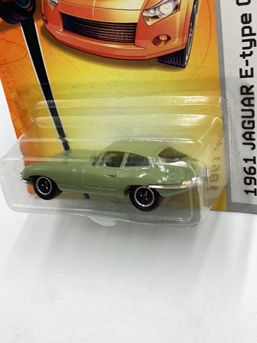 Matchbox 2007 #28 1961 Jaguar E -Type Coupe green 209C