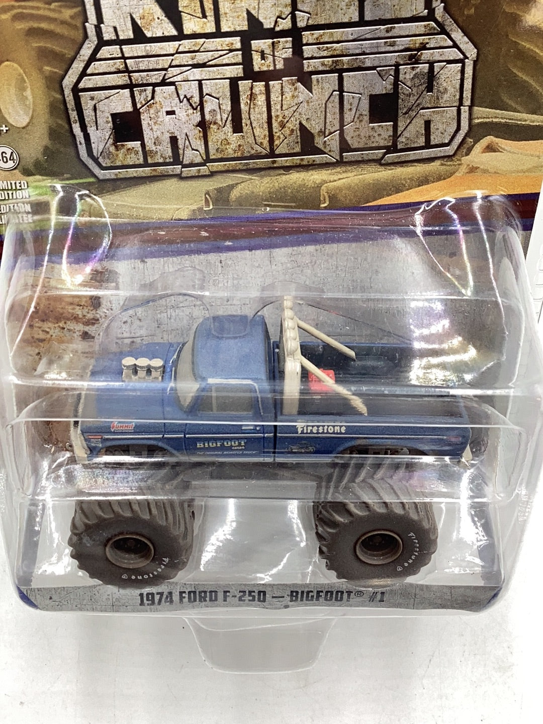 Greenlight Kings of crunch 1974 Ford F250 Bigfoot #1 Dirty version