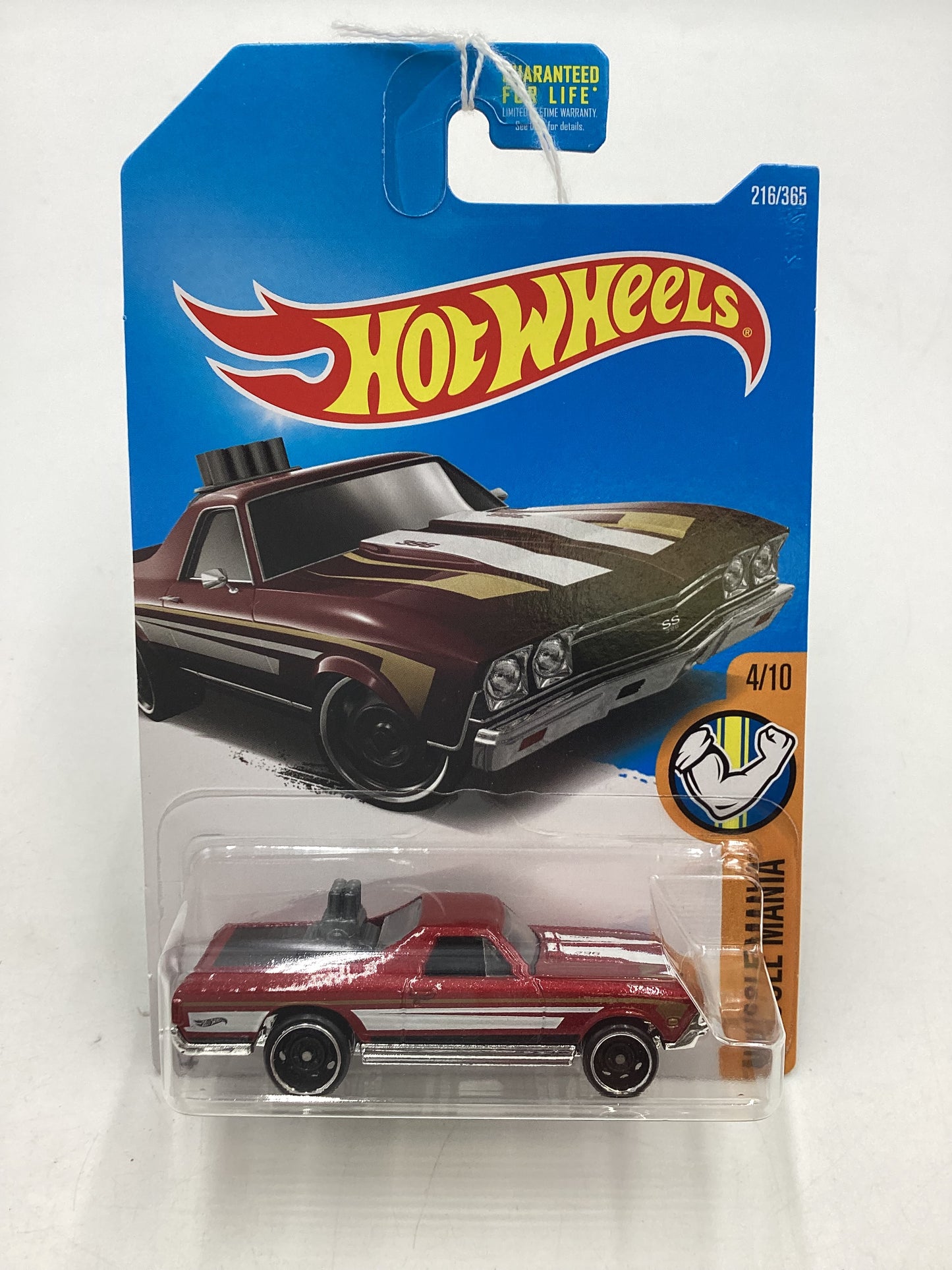 2017 Hot Wheels #216 68 El Camino Red 8C