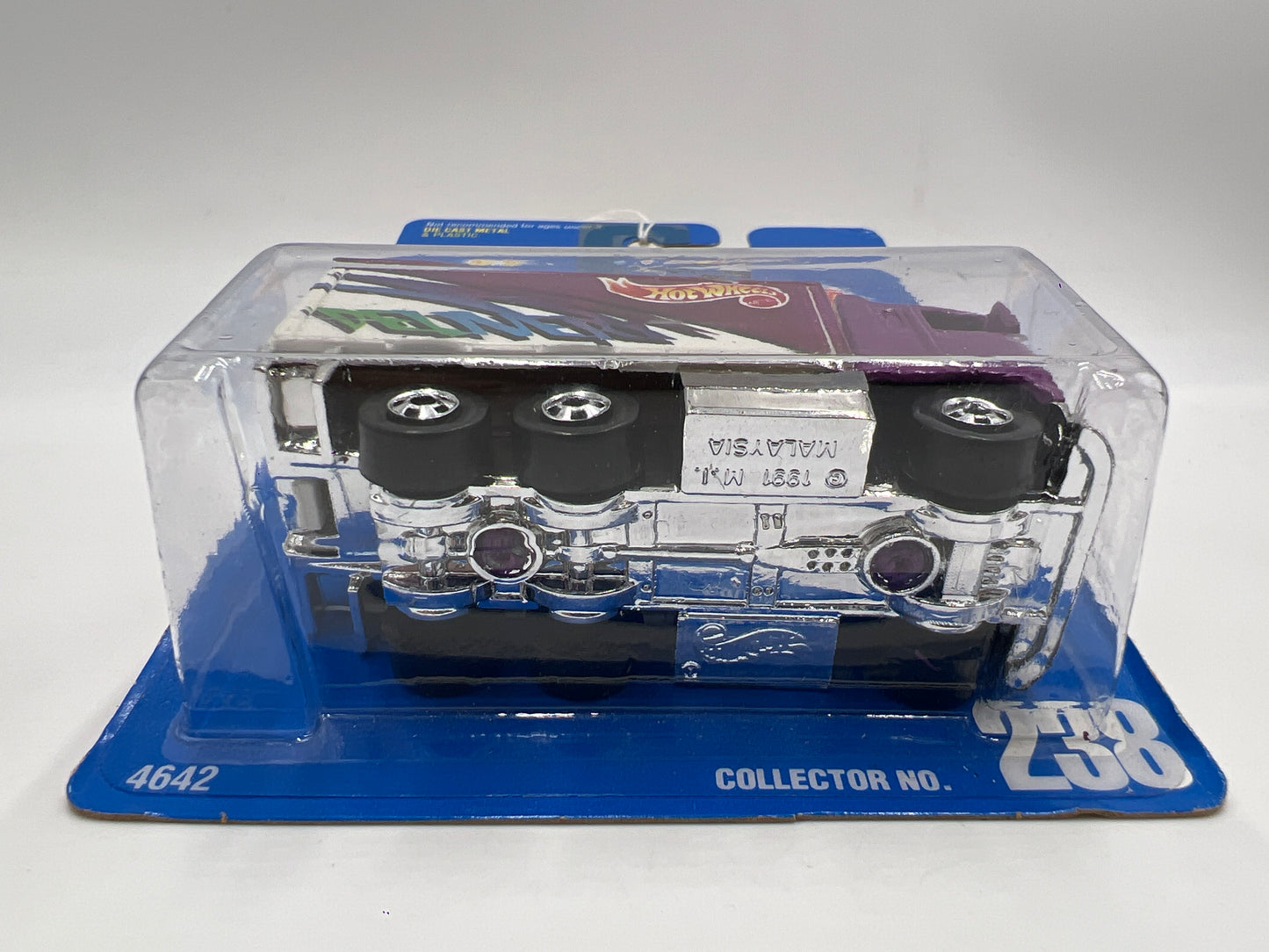 1991 Hot Wheels Collector #238 Hiway Hauler Purple