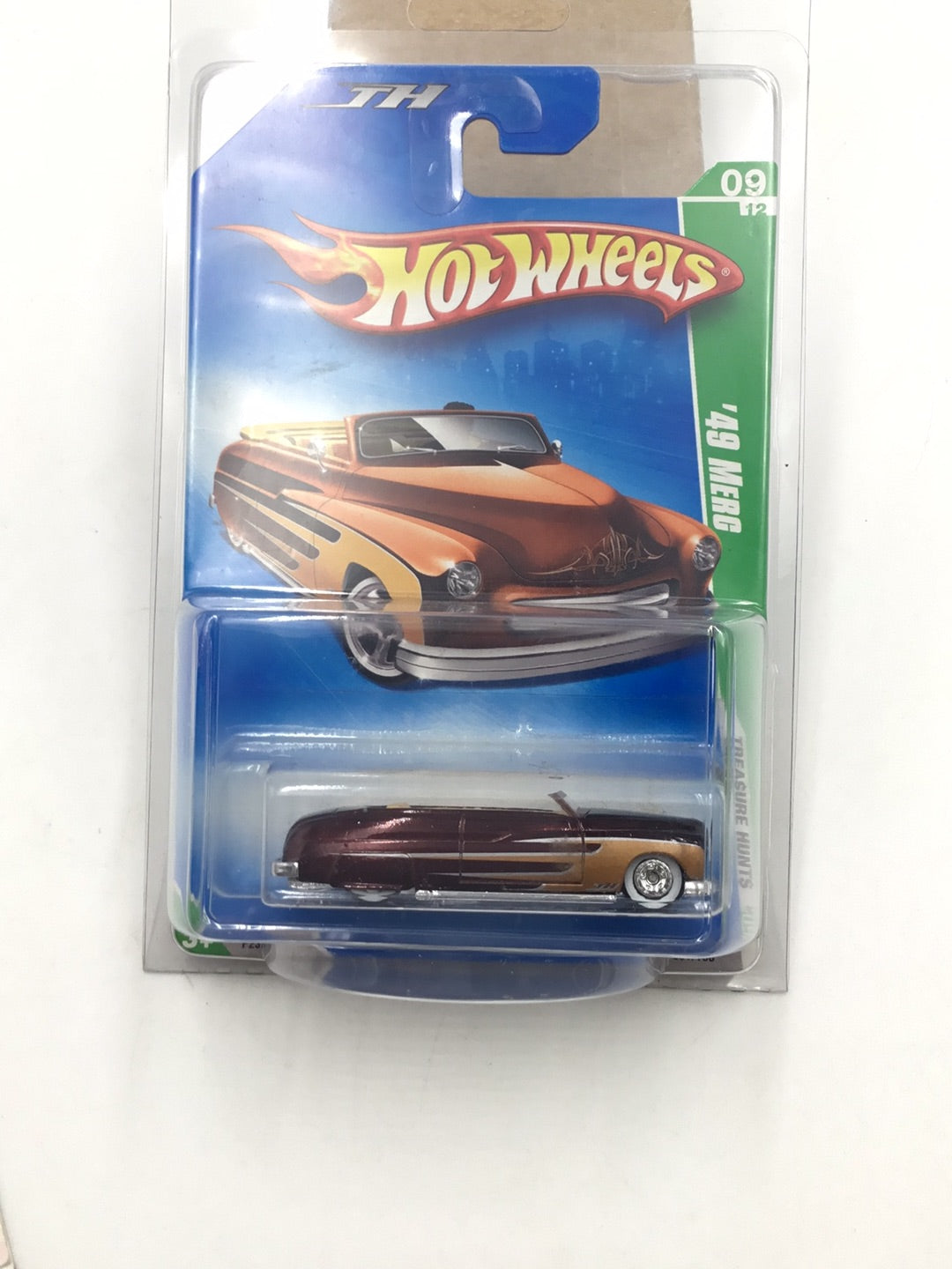 2009 hot wheels super treasure hunt #51 49 Merc W/Protector