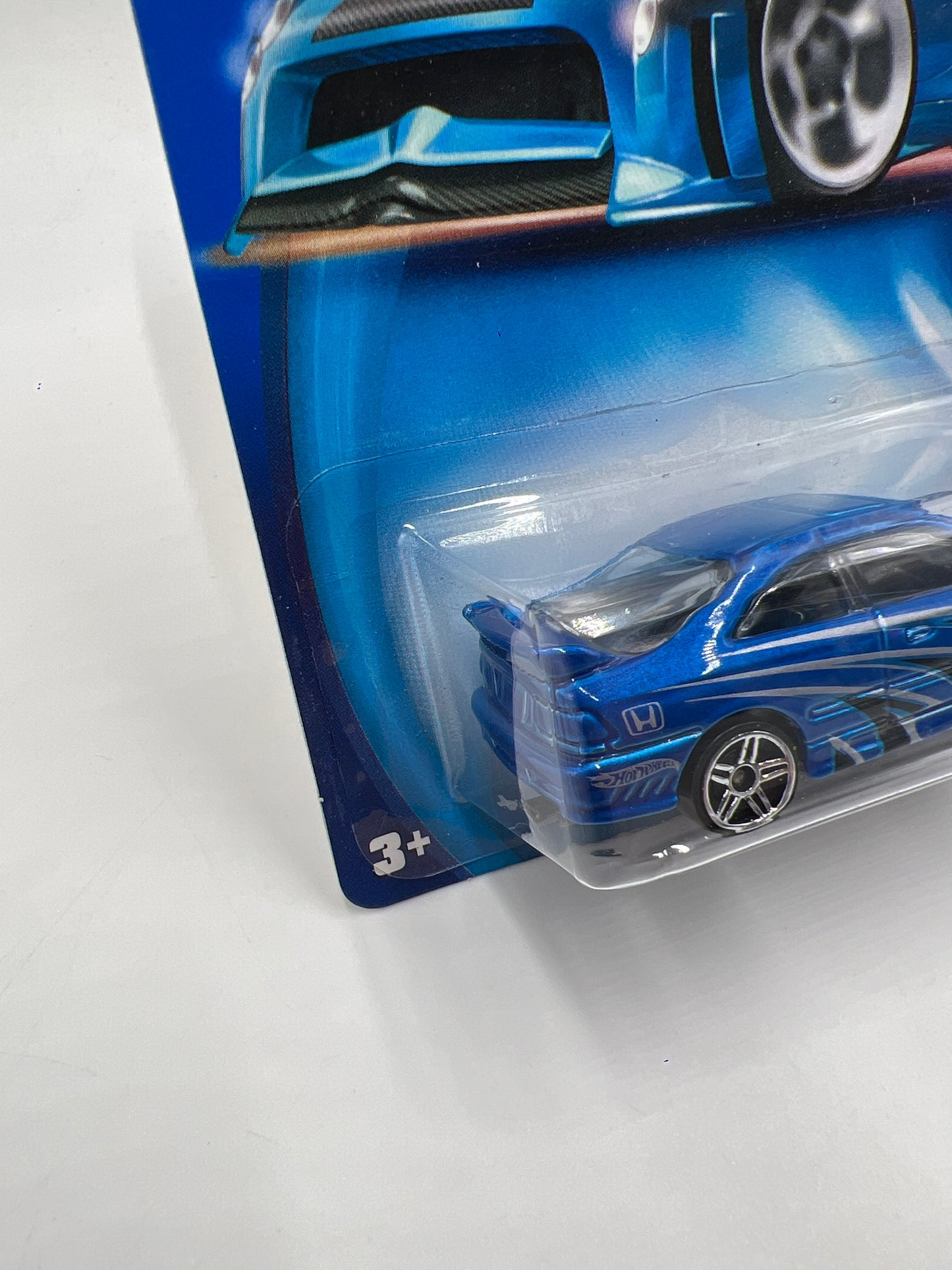 2003 Hot Wheels Pride Rides #184 Honda Civic Blue 78A