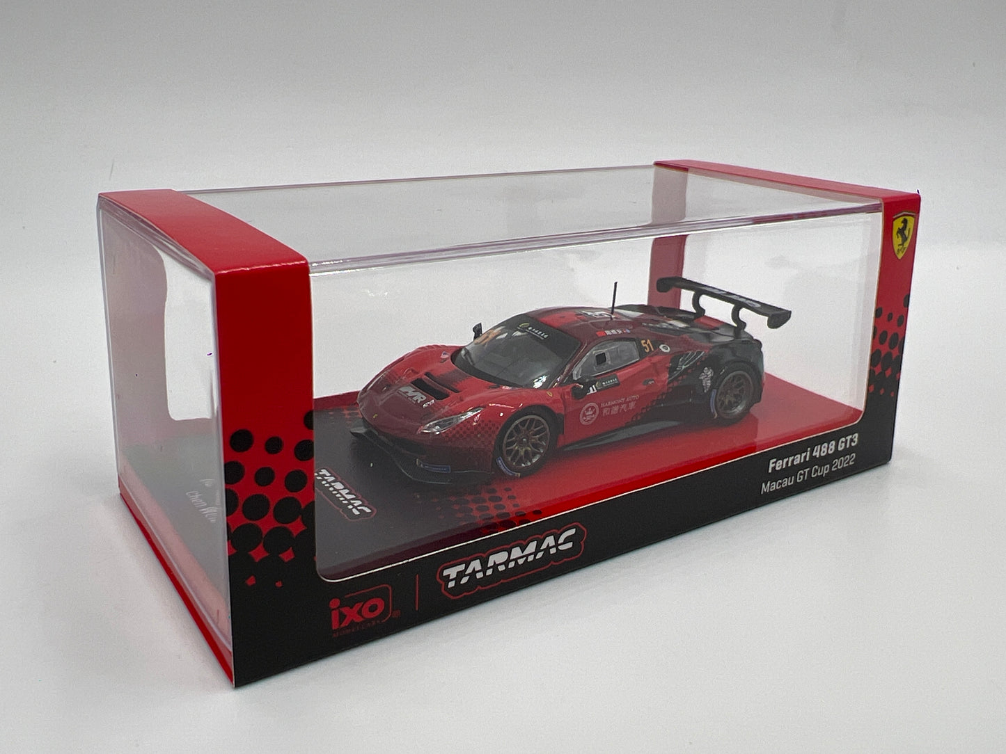 Tarmac Works x IXO Models Ferrari 488 GT3 Macau GT Cup 2022