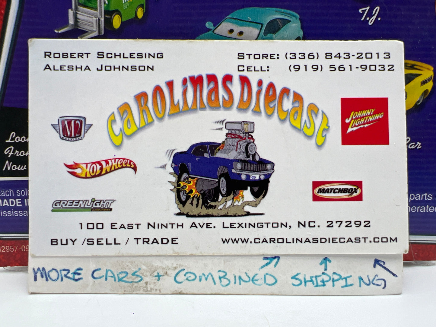 Disney Pixar The World Of Cars Barney Stormin 139i