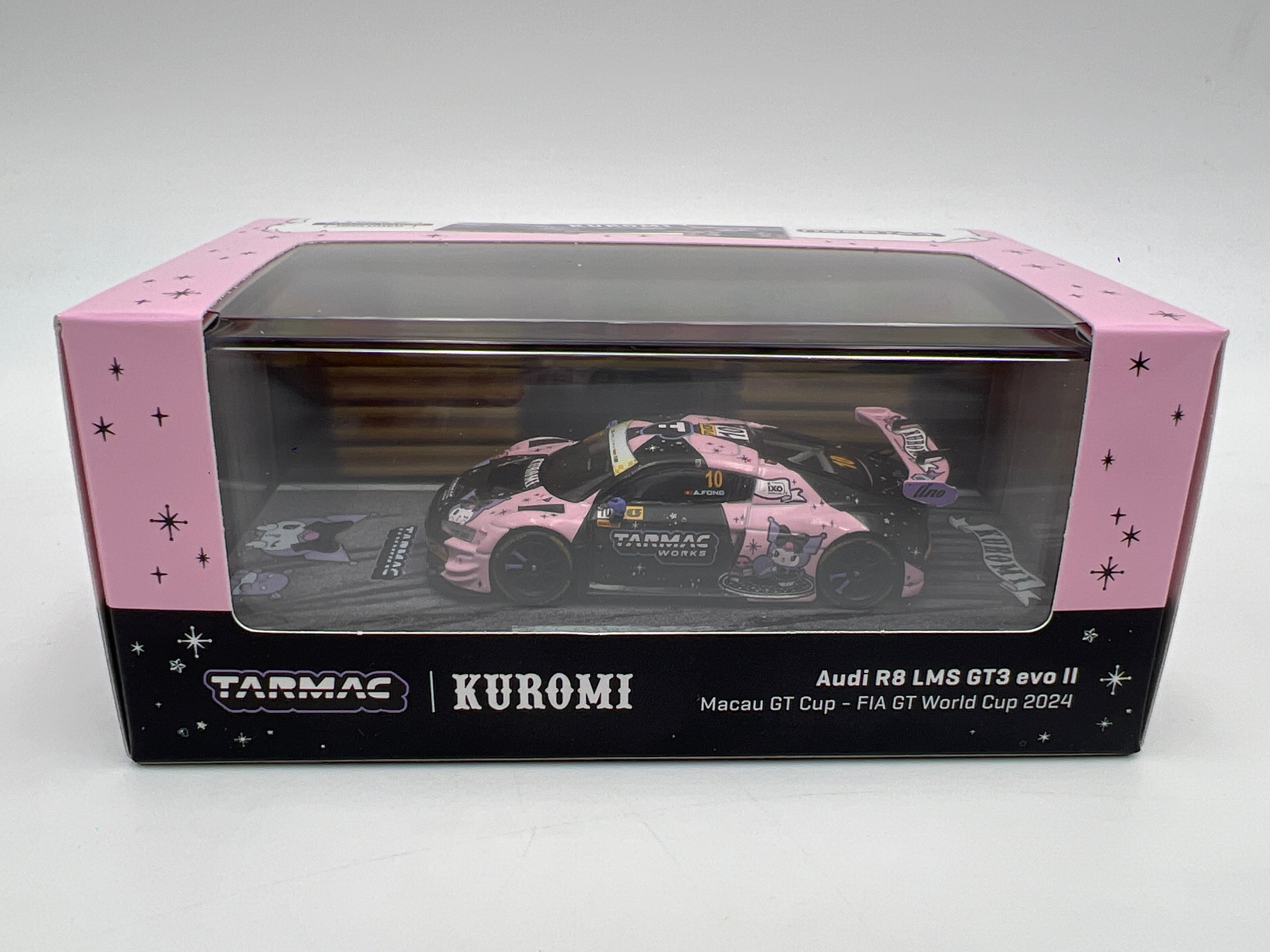Tarmac Works x Kuromi Audi R8 LMS GT3 EVO II Macau 2024 GT Cup W