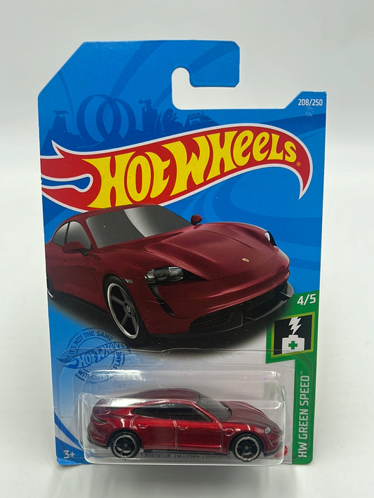 2021 hot wheels  #208 Porsche Taycan Turbo S 99A see description