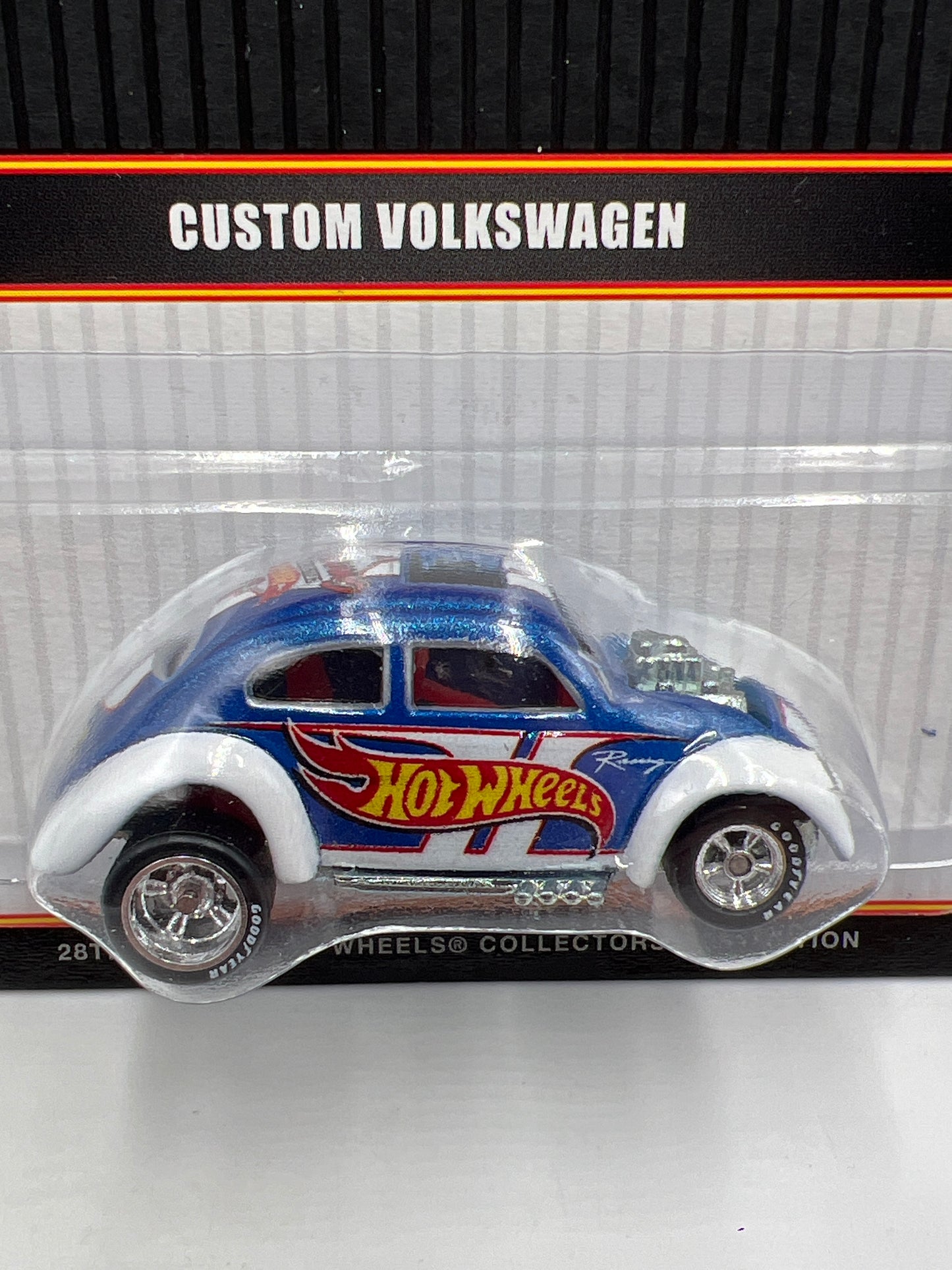 2014 Hot Wheels 28th Annual Collectors Convention LA #1781/2000 Custom Volkswagen Beetle W/Protector