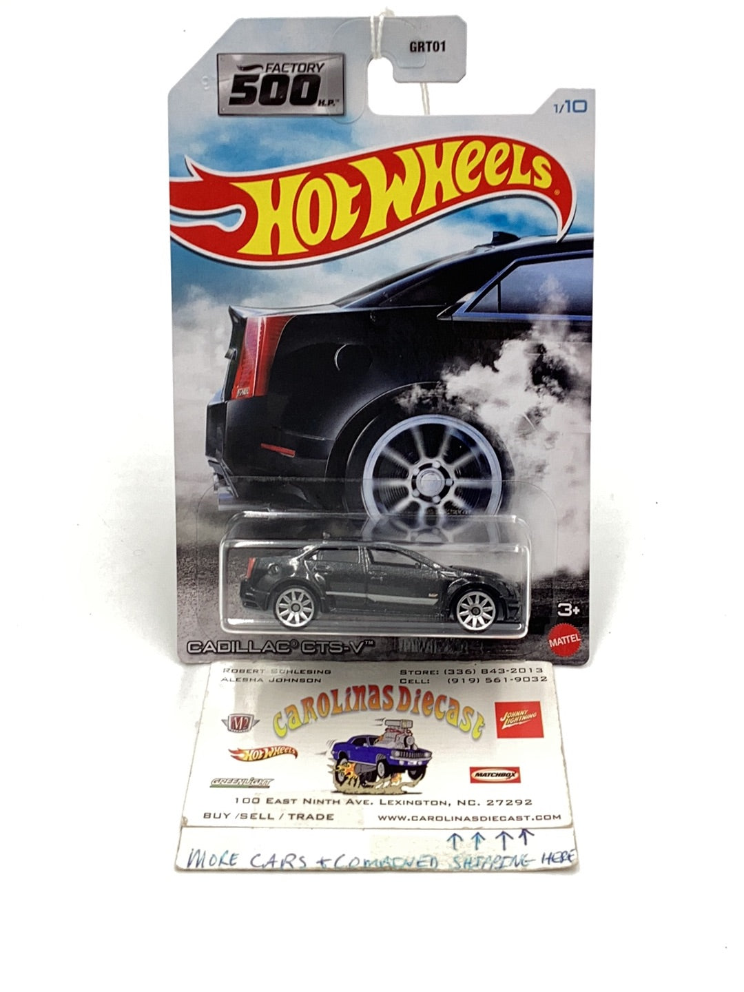 Hot wheels Factory 500 HP Cadillac CTS-V 151E