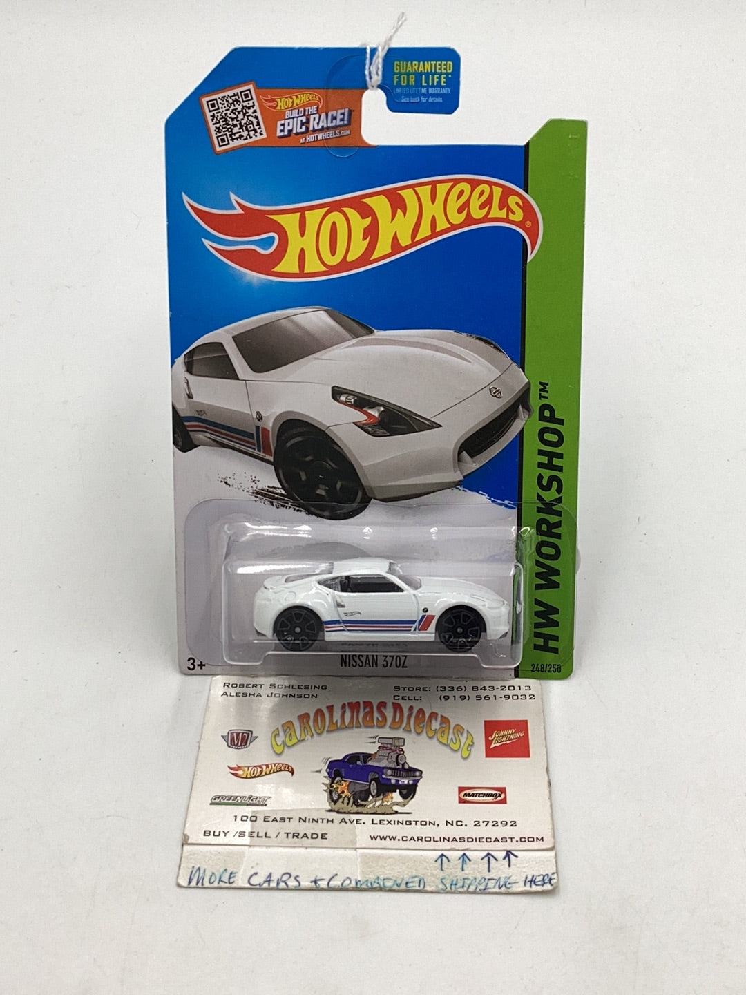 2015 Hot wheels #248 Nissan 370Z 90C