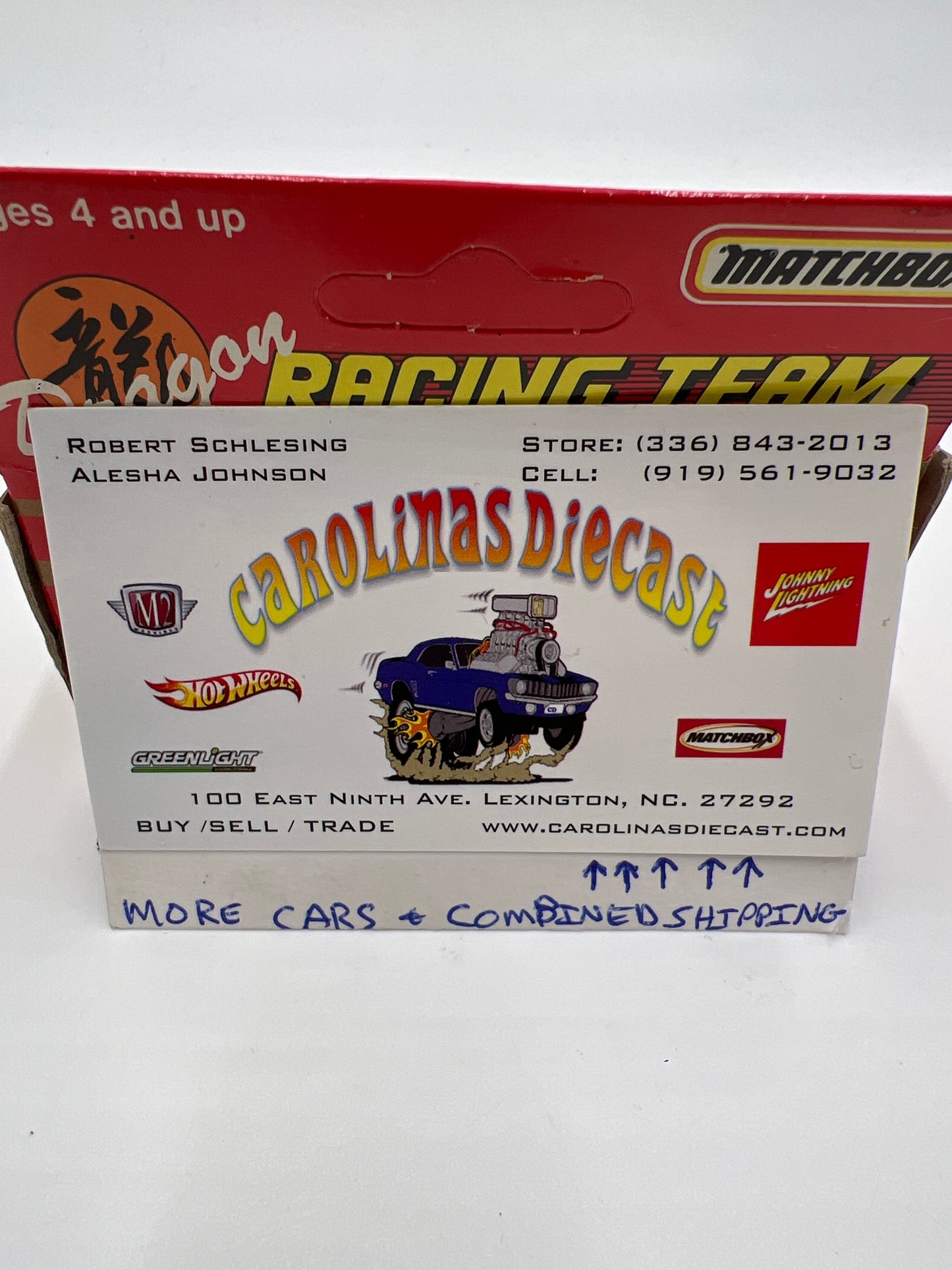 Matchbox Dragon Racing Team Unpunched Pontiac Fiero GT #2 Dog Black/Red