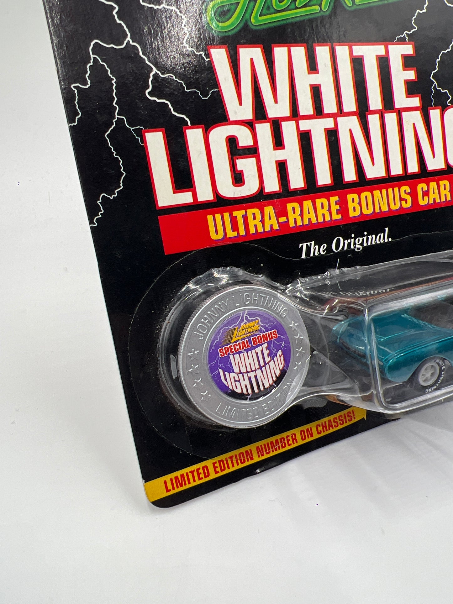Johnny Lightning White Lightning Chase Hot Rods #209 Bad Bird Thunderbird Blue