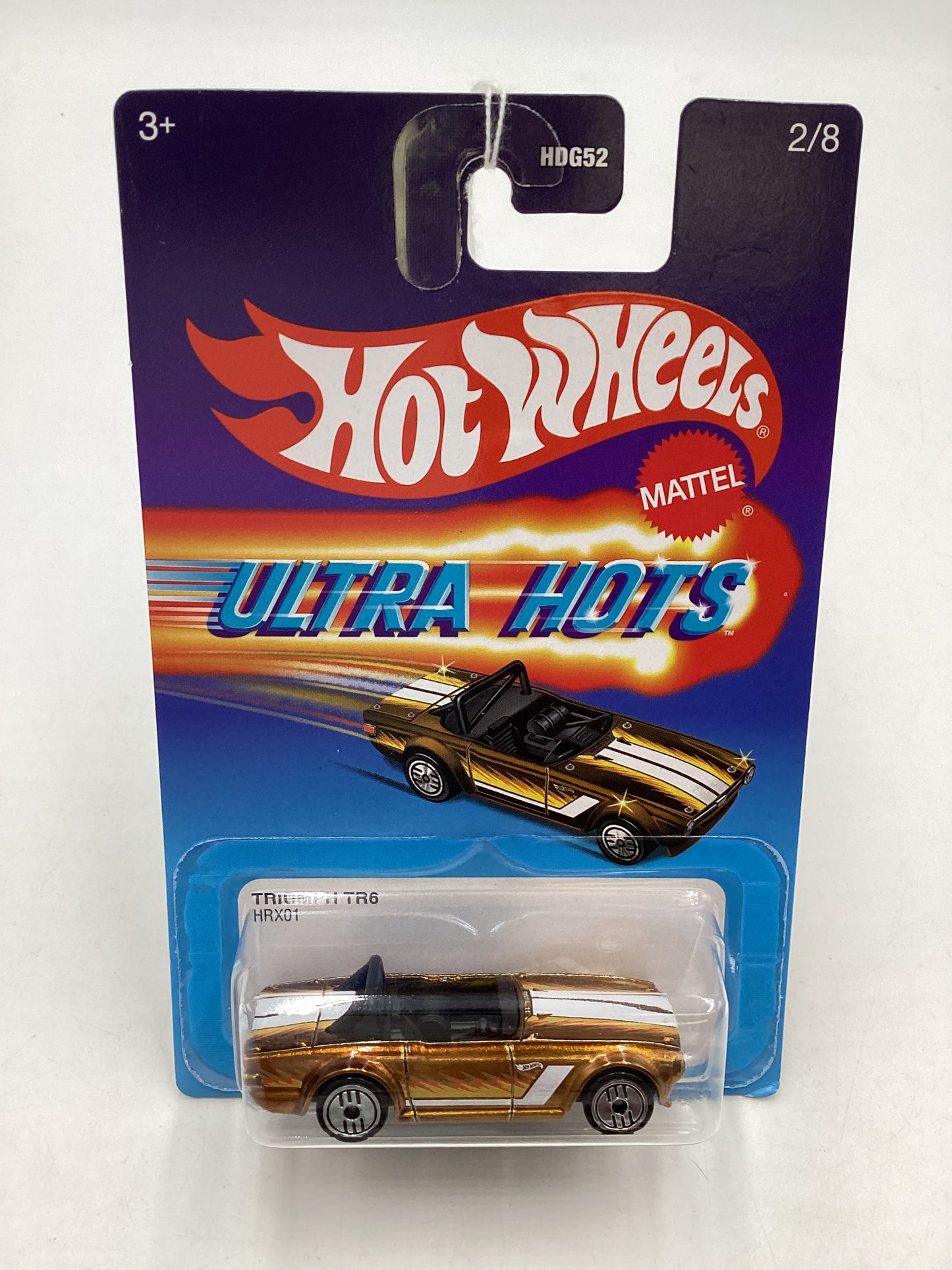 2024 Hot wheels Target Ultra Hots #2 Triumph TR6 Gold 156H