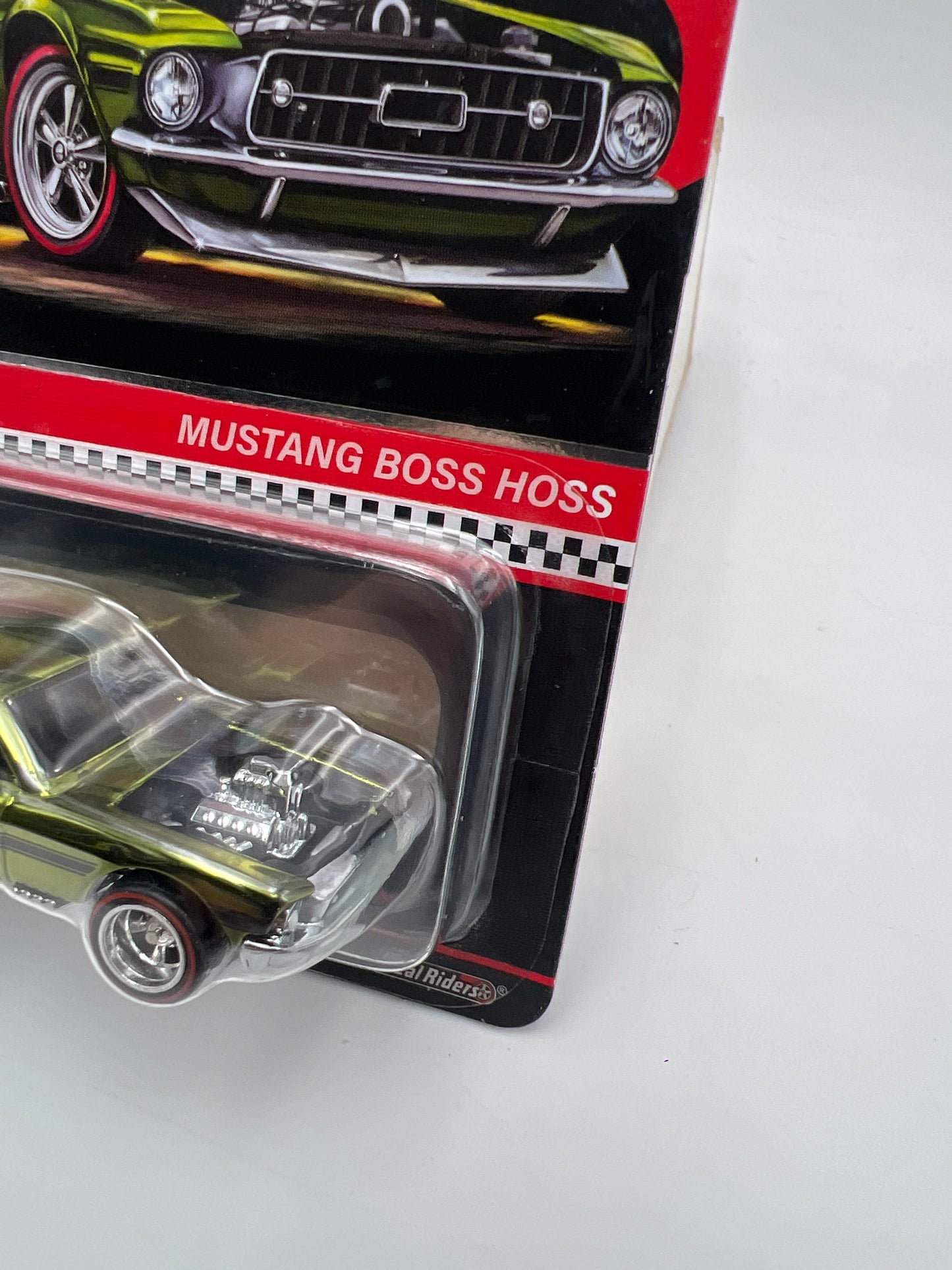 2022 Hot Wheels RLC Mustang Boss Hoss Green W/Protector