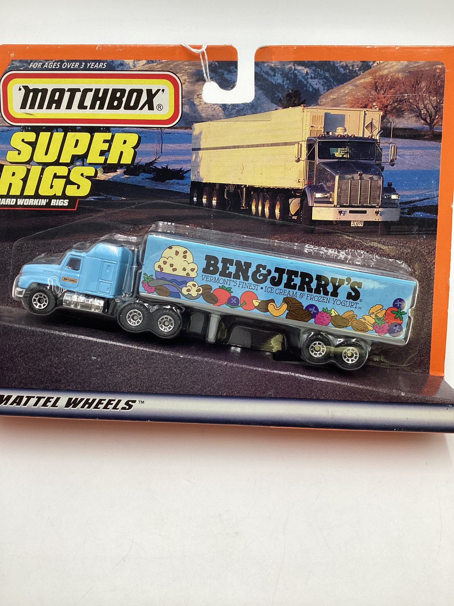 Matchbox Super Rigs Blue Mack Truck Ben & Jerry’s 206C