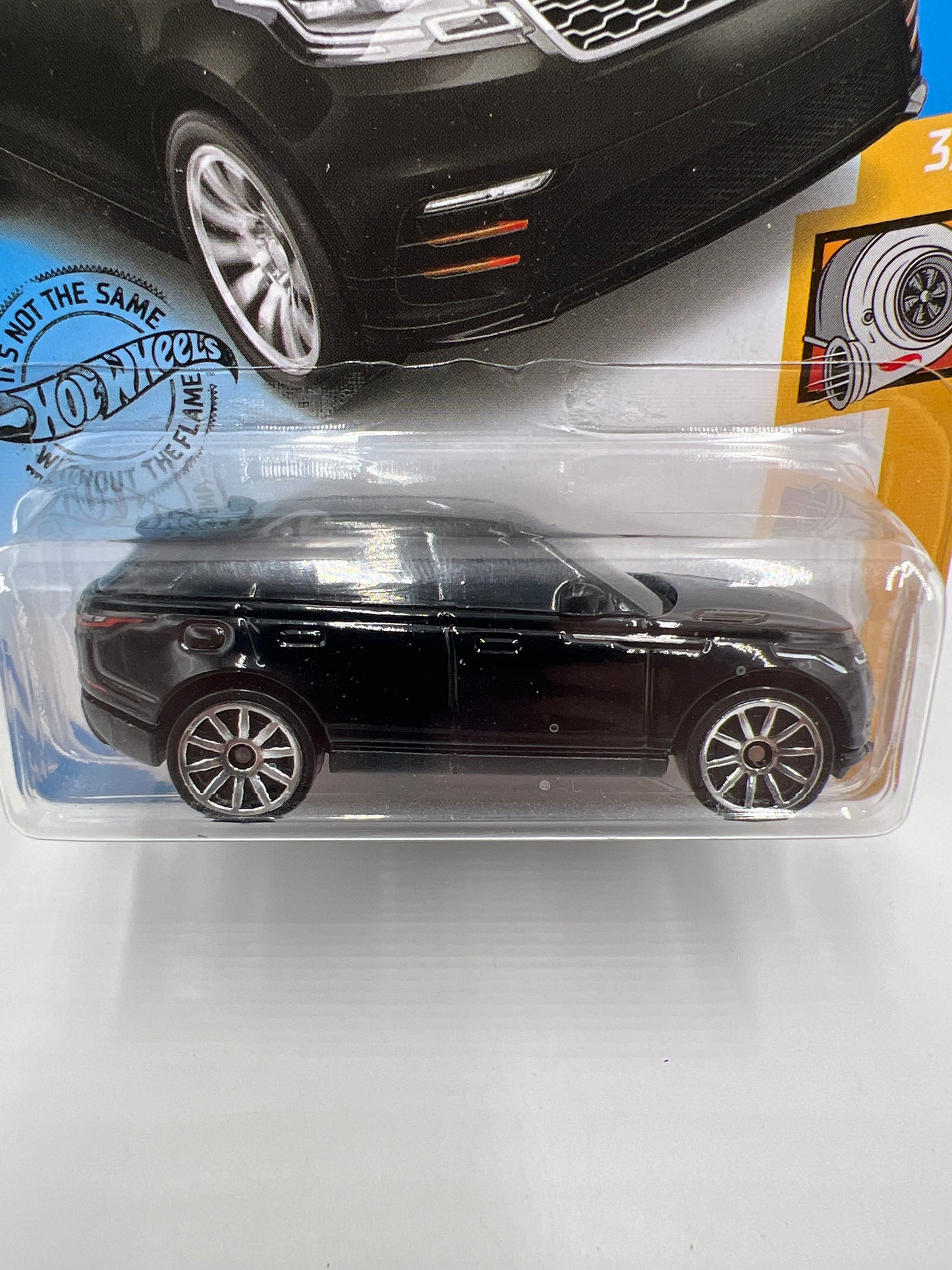 2020 Hot Wheels Turbo #119 Range Rover Velar Black 51B