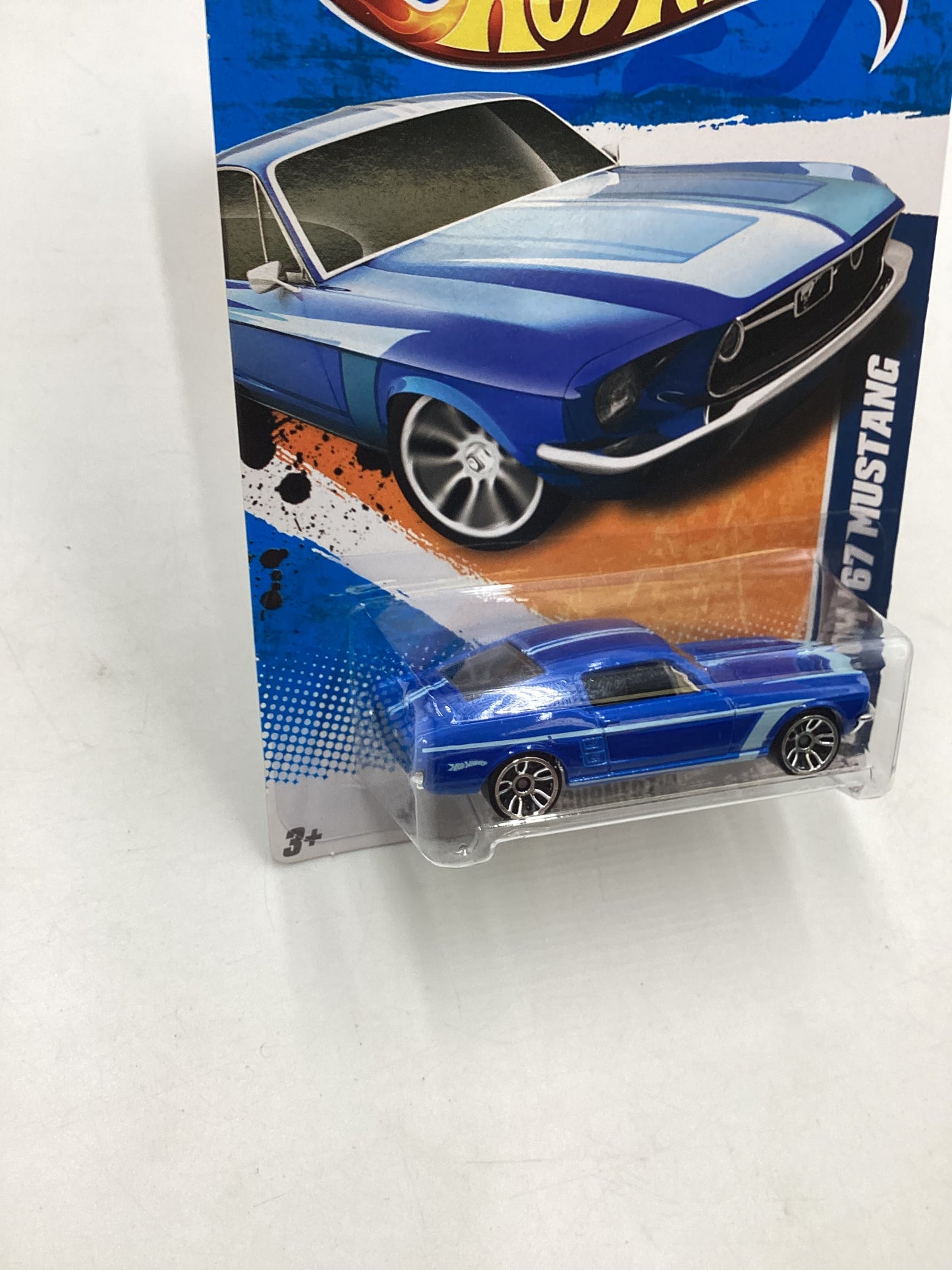 2011 Hot Wheels #95 Custom ‘67 Mustang 19C