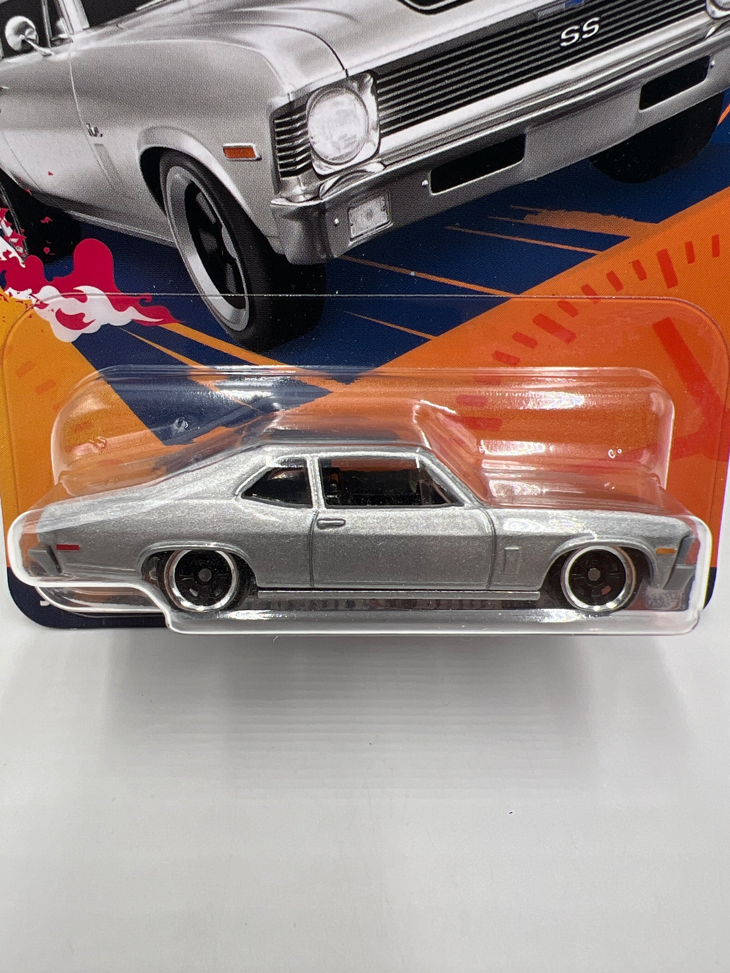 Hot Wheels Fast and Furious Decades of Fast #2 70 Chevrolet Nova SS Silver 71i