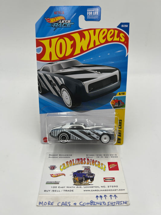 2025 Hot Wheels C Case Super Treasure Hunt #61 Hi-Roller II Black/White W/Protector #2