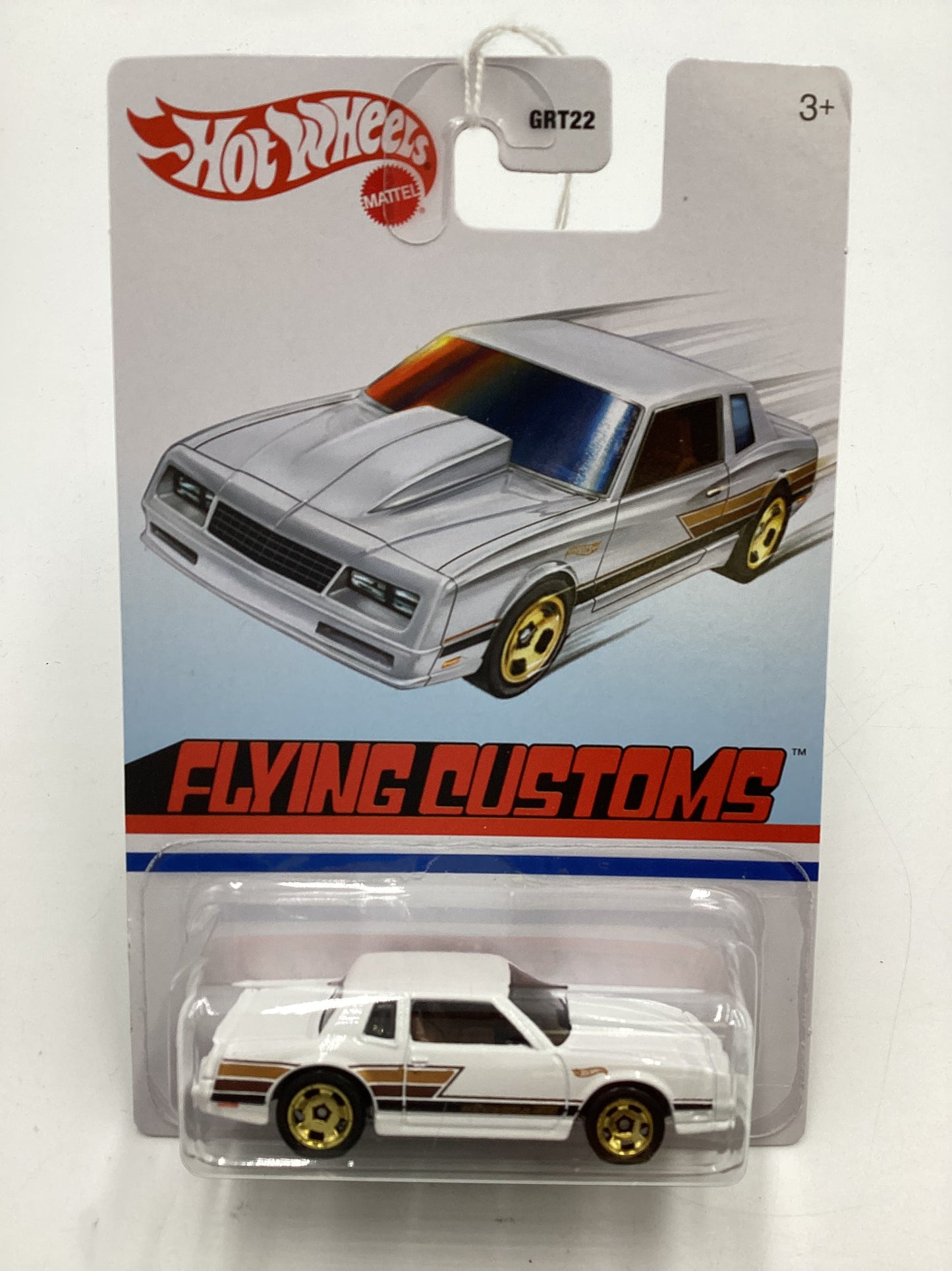 Hot Wheels Target Exclusive Flying Customs 86 Monte Carlo SS White 156A
