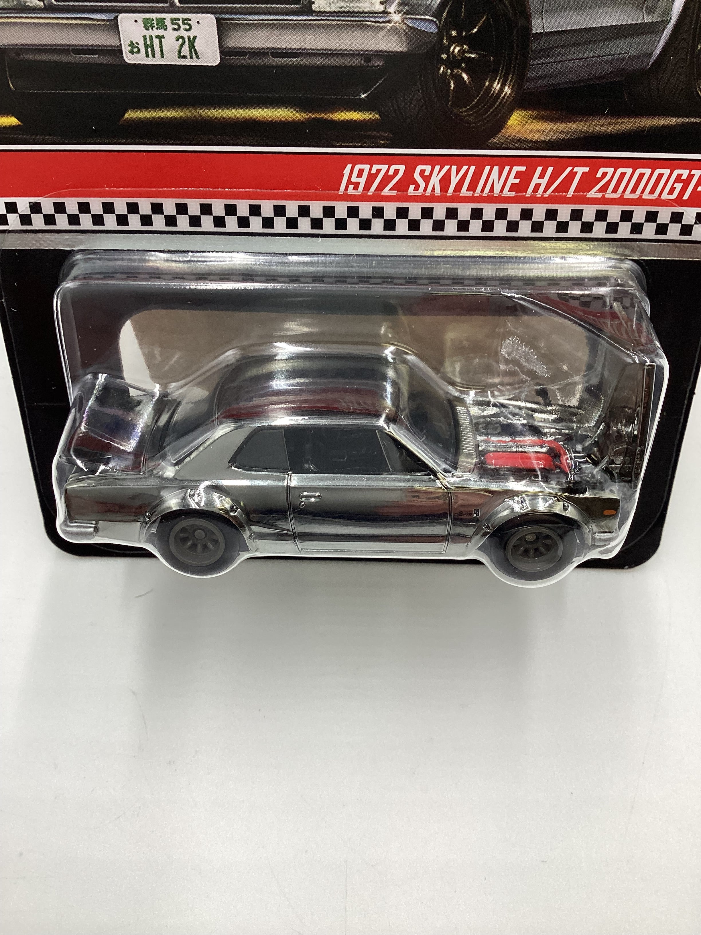 2021 Hot Wheels retailer 1972 Skyline H/T 2000GT-R Chrome RLC Exclusive 02824/30000