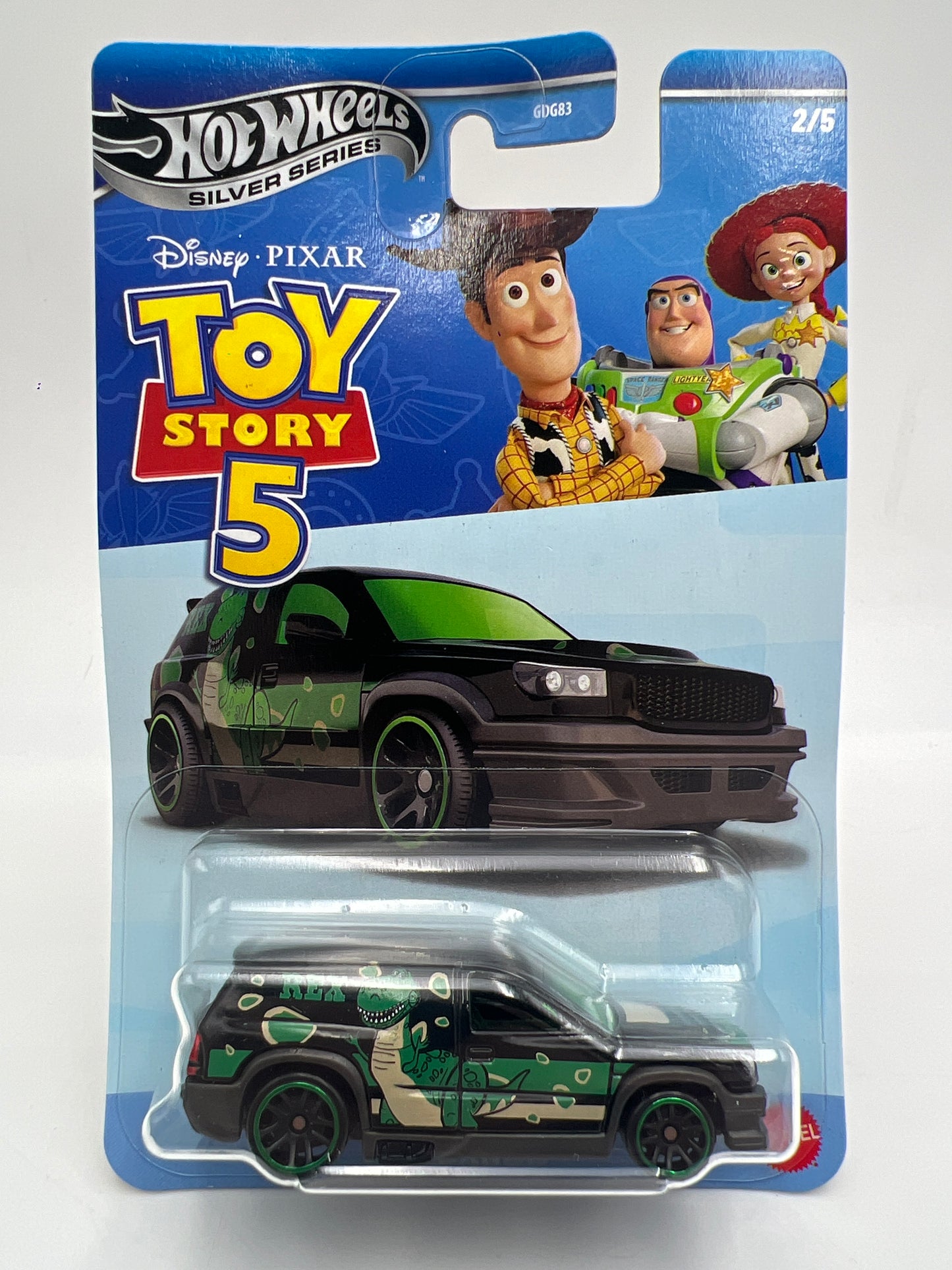 2026 Hot Wheels Silver Series Toy Story 5 #2 Rex Fandango