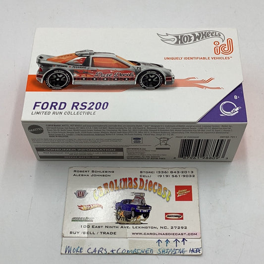 Hot Wheels ID Ford RS200 series 2