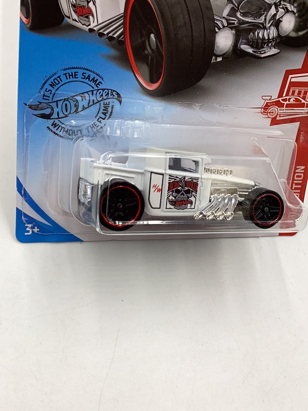 2020 hot wheels red edition #135 Bone Shaker target red factory sealed sticker with protector