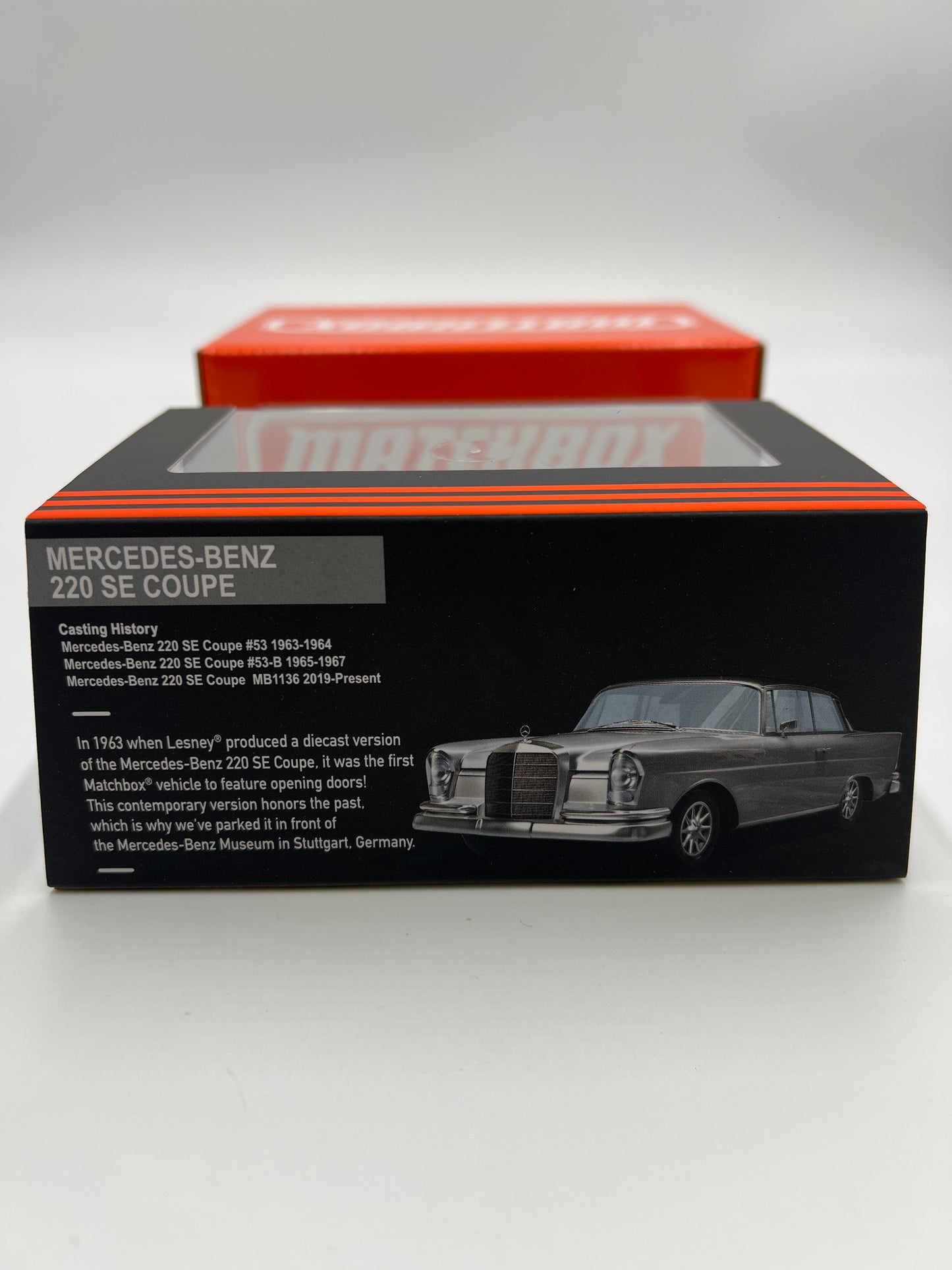 Matchbox Mattel Creations Mercedes-Benz 220 SE Coupe Silver