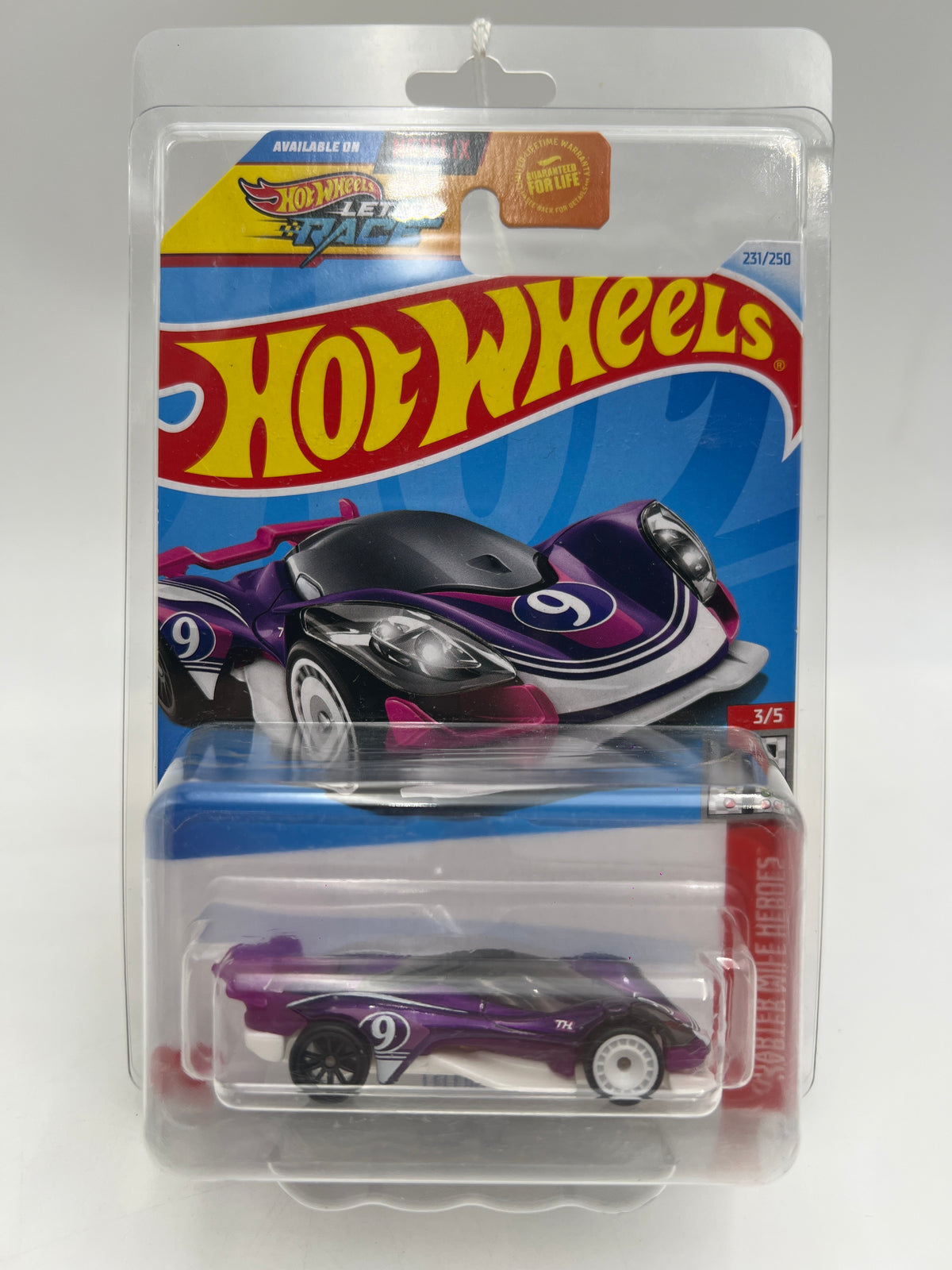 2024 Hot Wheels Super Treasure Hunt #231 Celero GT Purple W/Protector