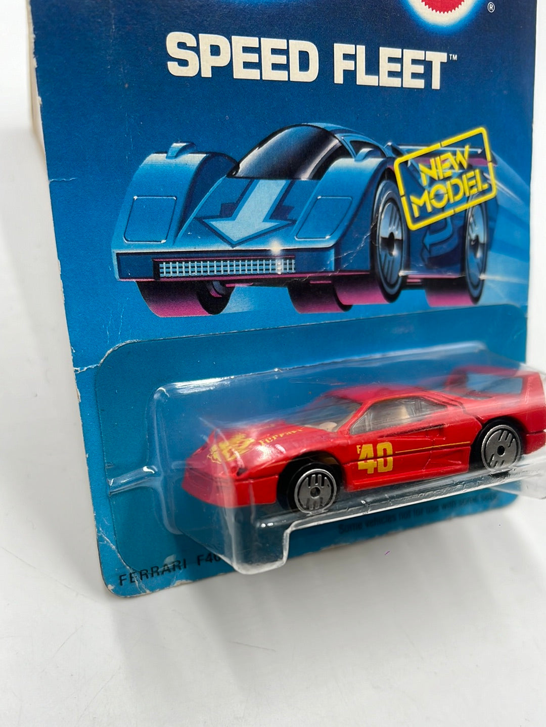 Hot Wheels Speed Fleet Red Ferrari F40 #1468