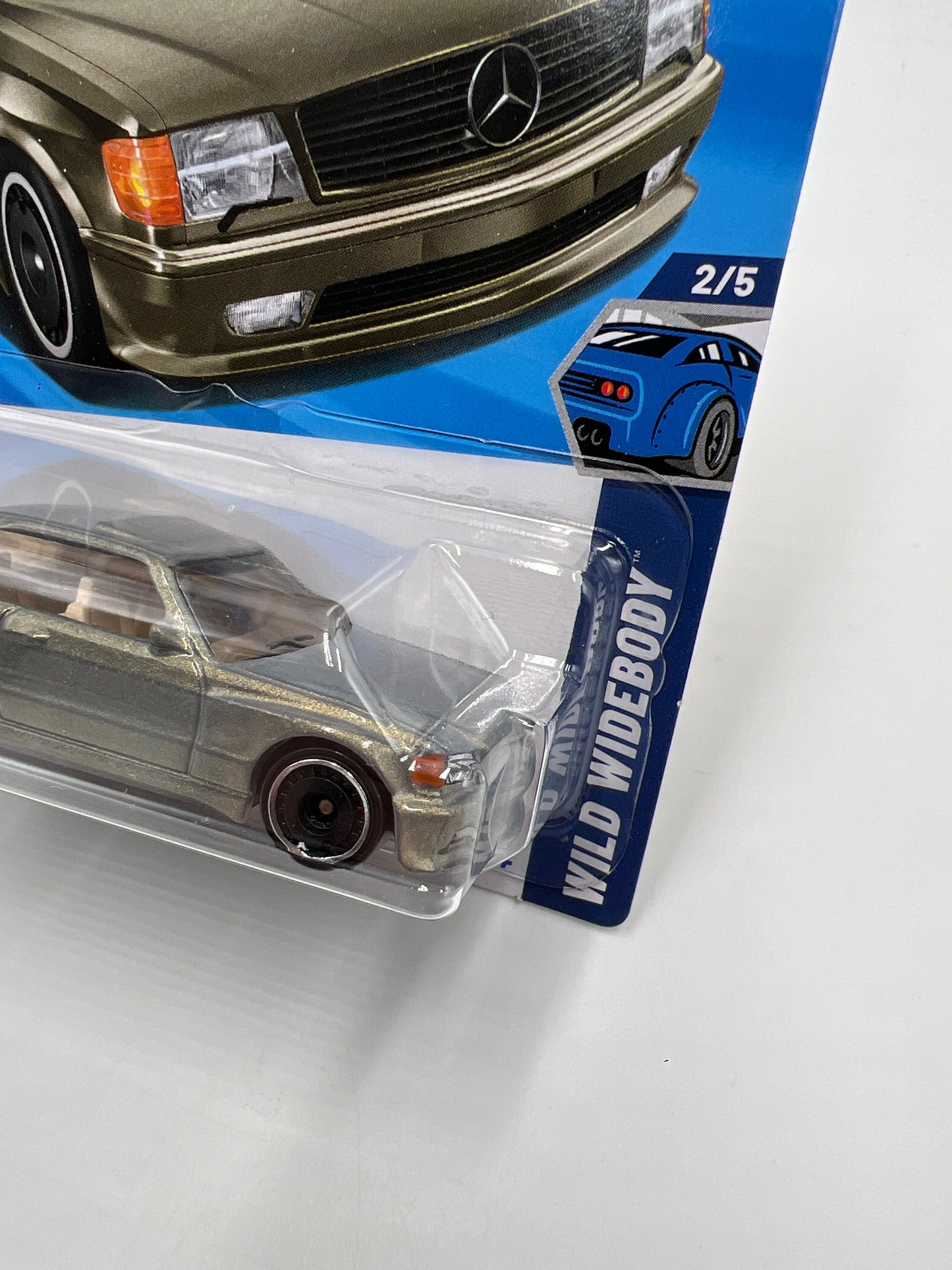2025 Hot Wheels J Case Wild Widebody #186 89 Mercedes-Benz 560 SEC AMG 91C