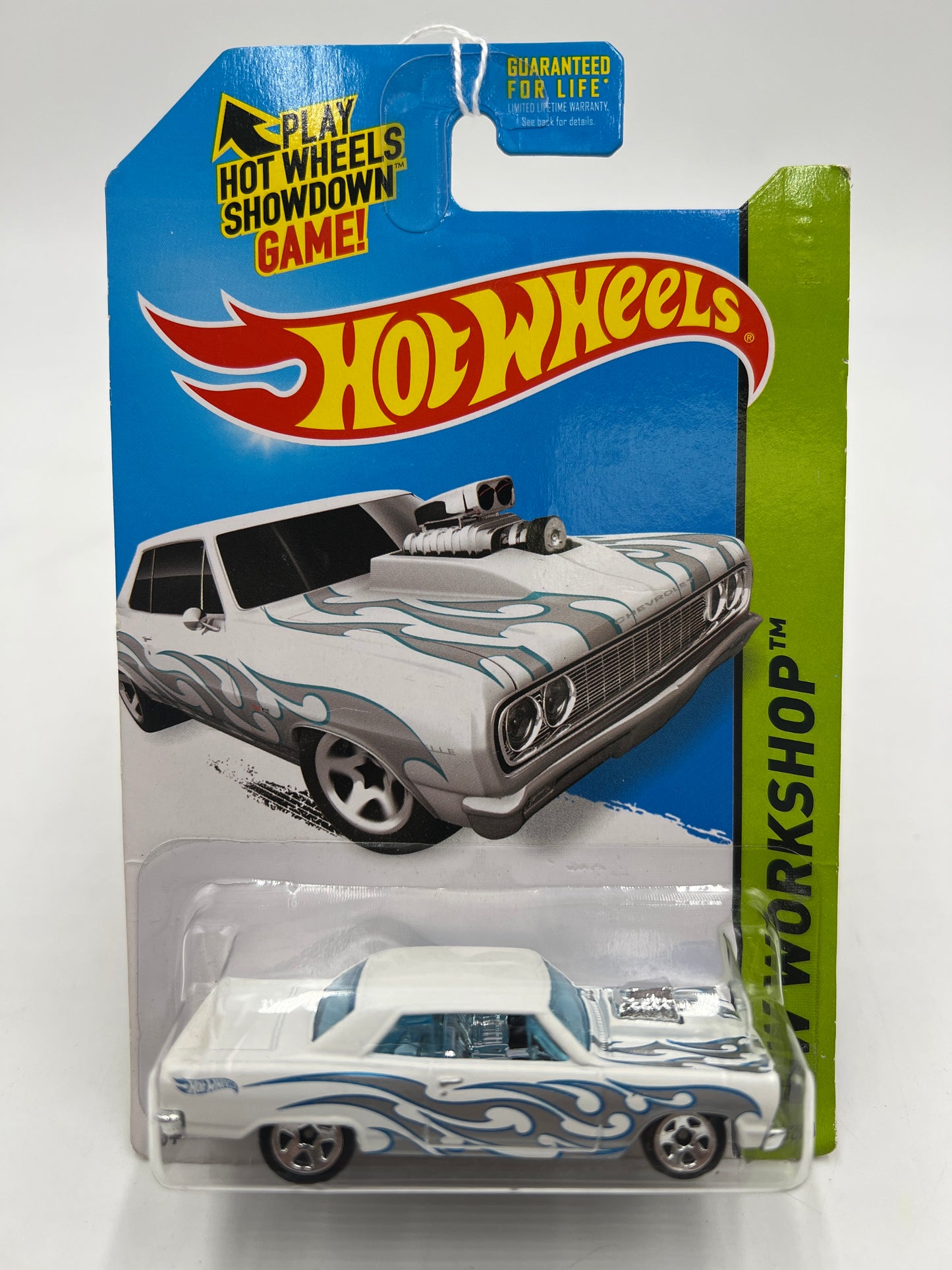 2014 Hot Wheels Workshop #233 64 Chevy Chevelle SS White 4A