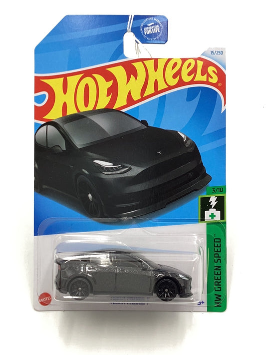 2024 Hot Wheels #15 Tesla Model Y 48D
