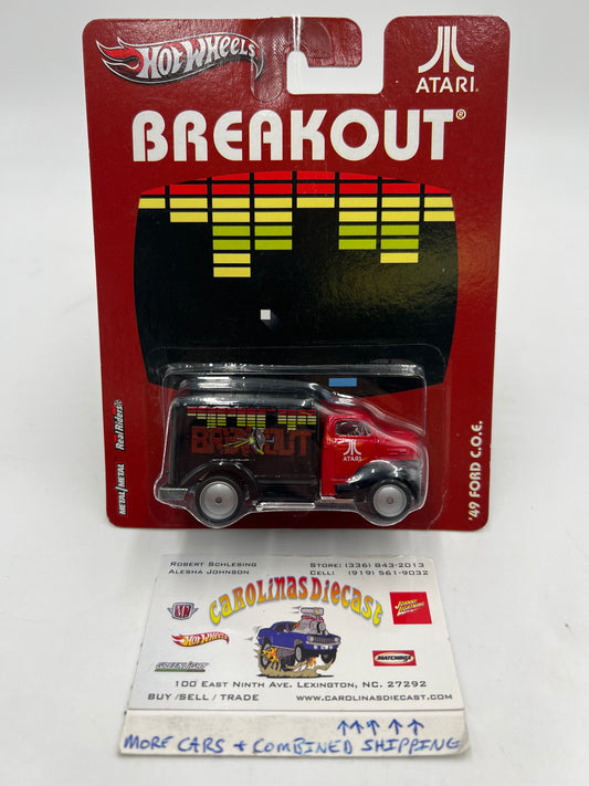 Hot Wheels Pop Culture Atari Breakout 49 Ford C.O.E 263i