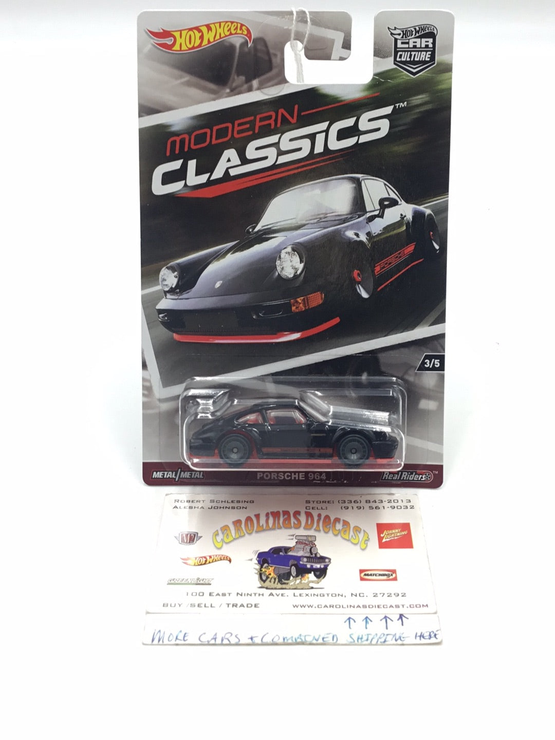 Hot wheels car culture modern classics #3 Porsche 964