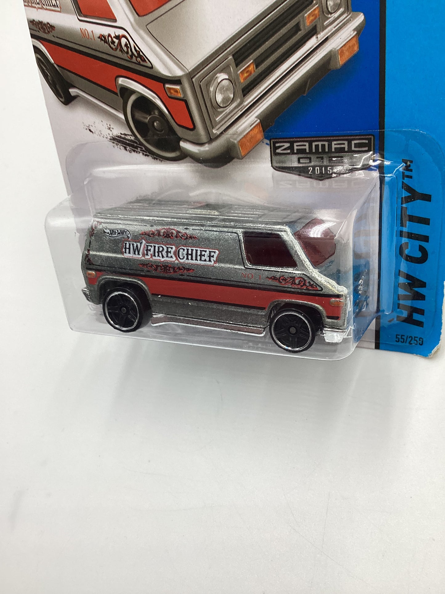 2015 Hot Wheels Zamac 012 #55 Super Van Walmart Exclusive 144B