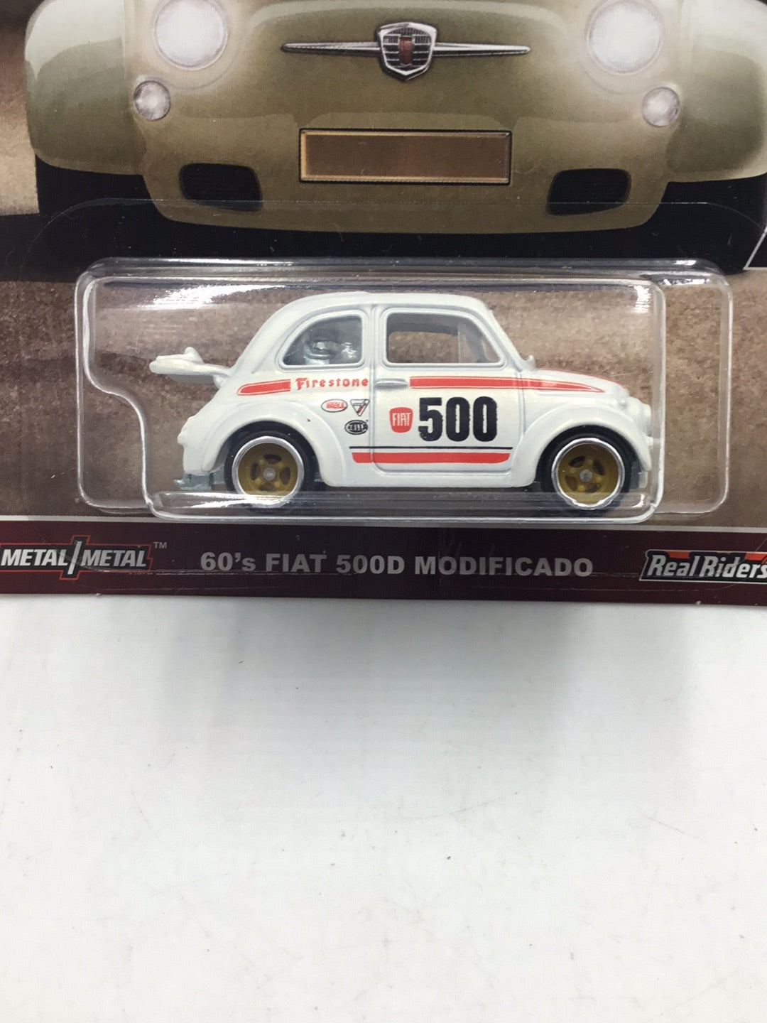 Hot wheels car culture air cooled 60’s Fiat 500D Modificado #5 F2