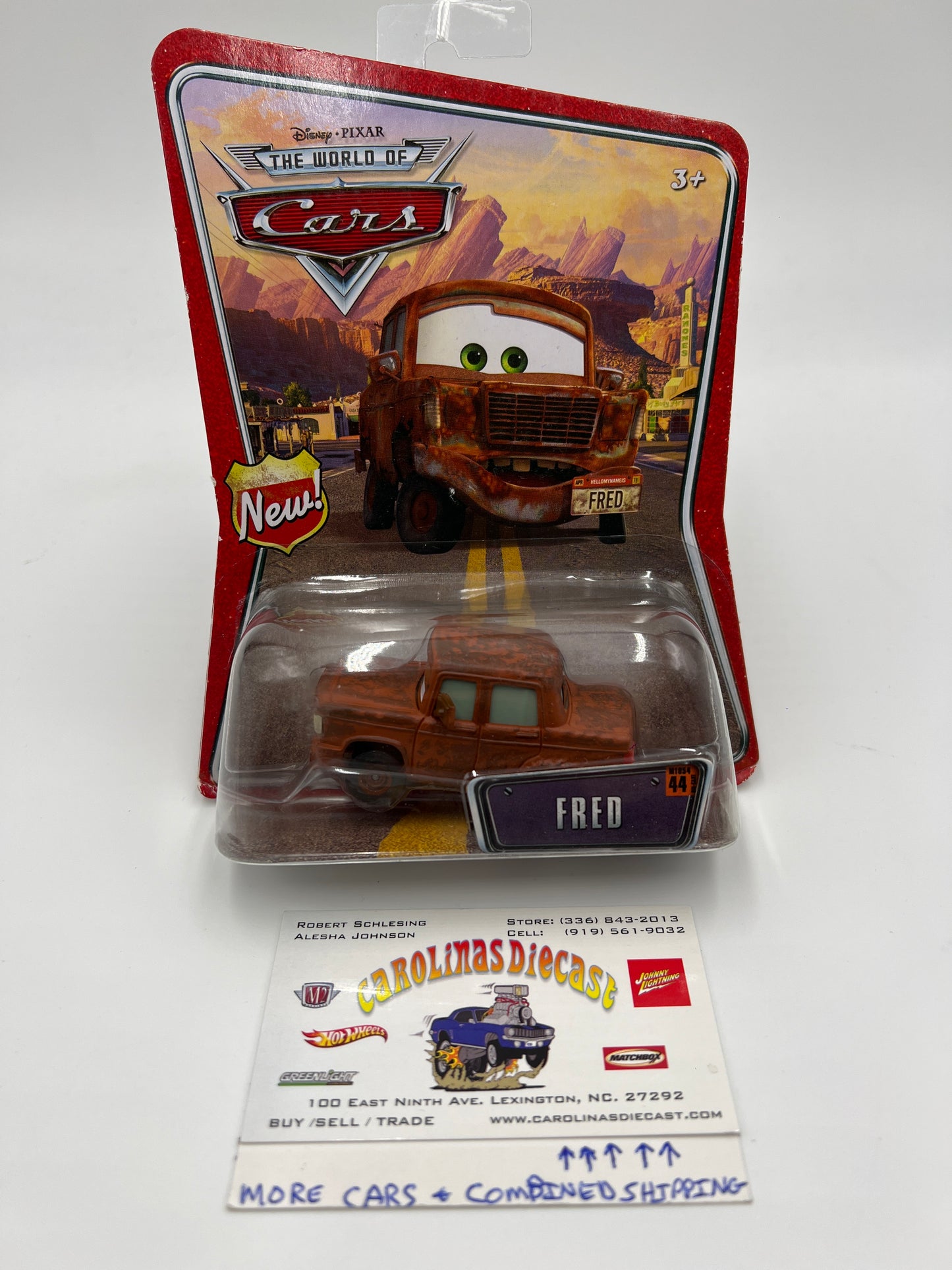 Disney Pixar The World Of Cars #44 Fred 137A
