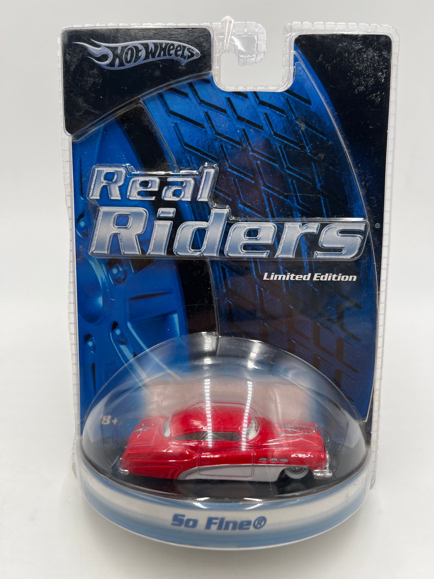 Hot Wheels Premium Real Riders Limited Edition So Fine Red 245G