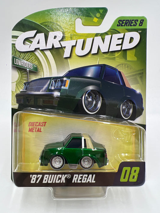 2025 MGA Car Tuned Series 8 #8 87 Buick Regal Green 183H