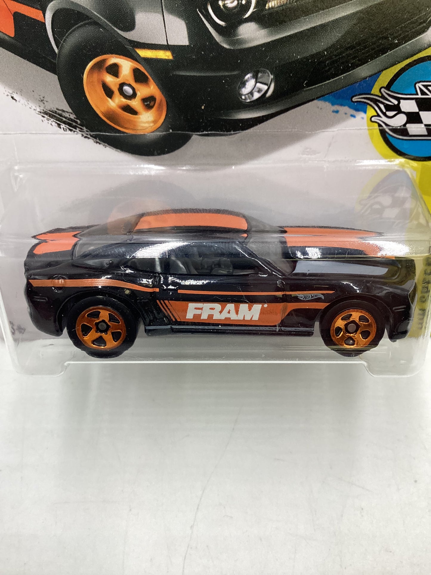 2016 Hot Wheels #179 Black 13 Chevrolet Copo Camaro 6E