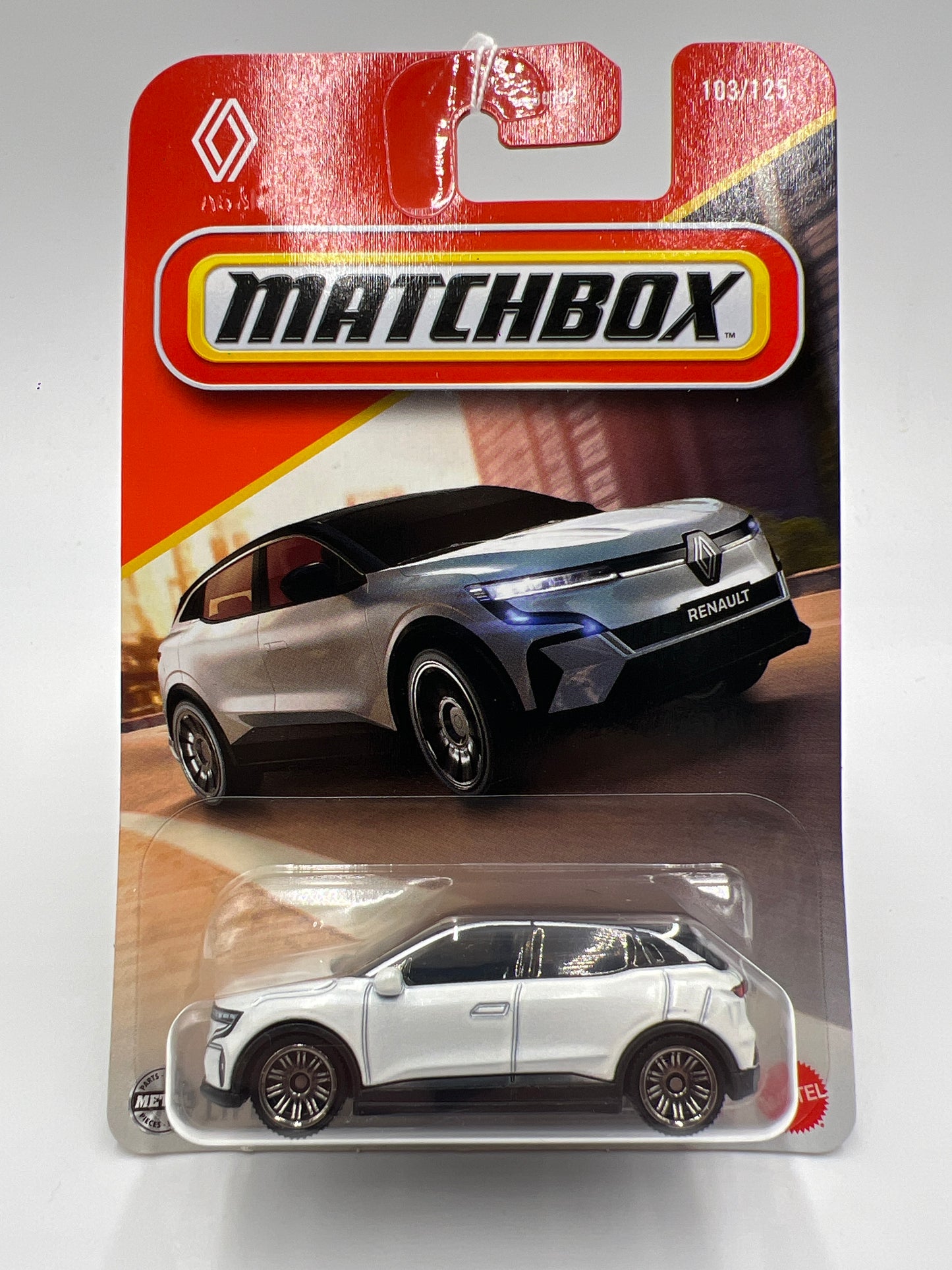 2025 Matchbox #103 2022 Renault Megane White 216C
